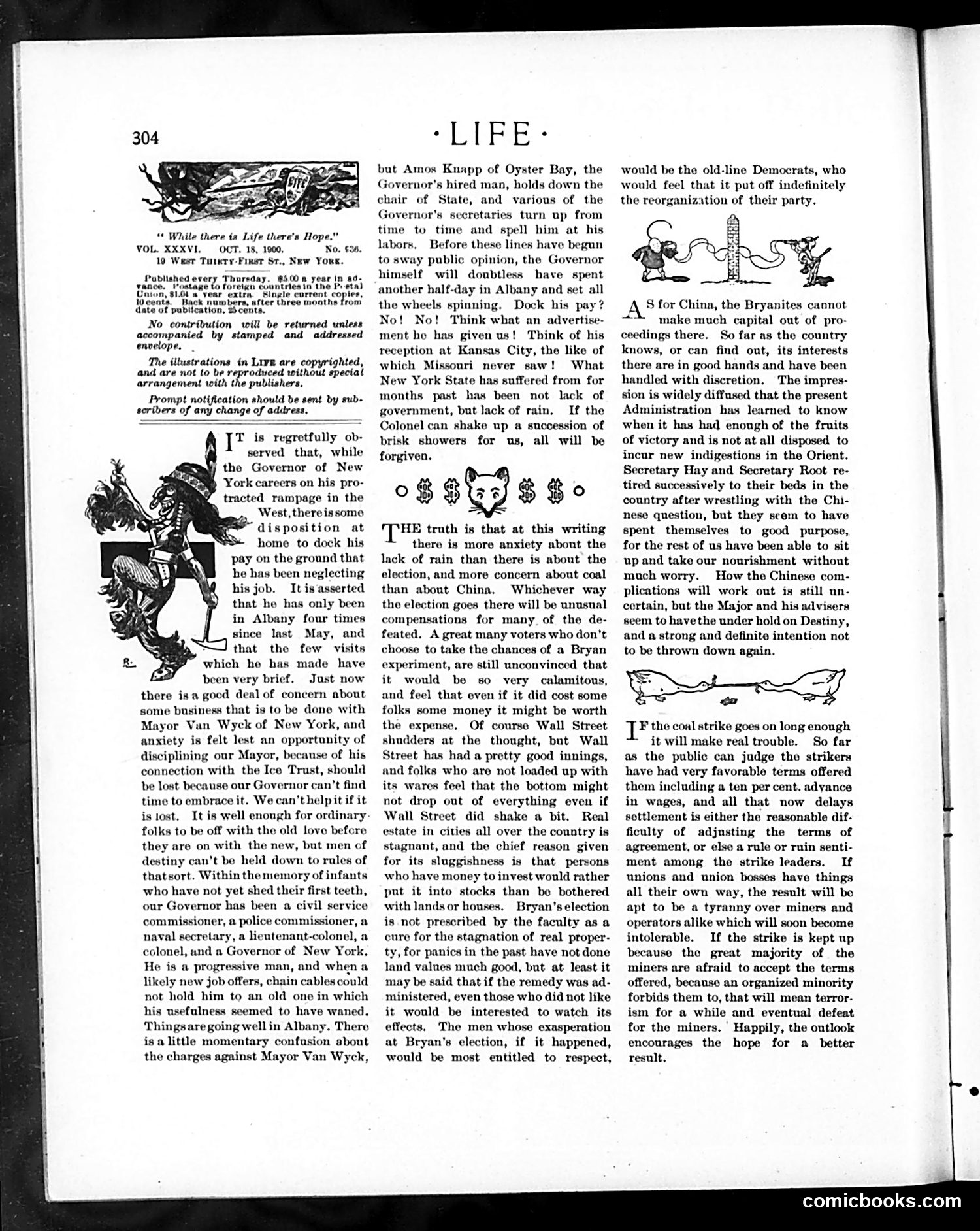 Life — October 18, 1900 — page 4: Life, 1900-10-18