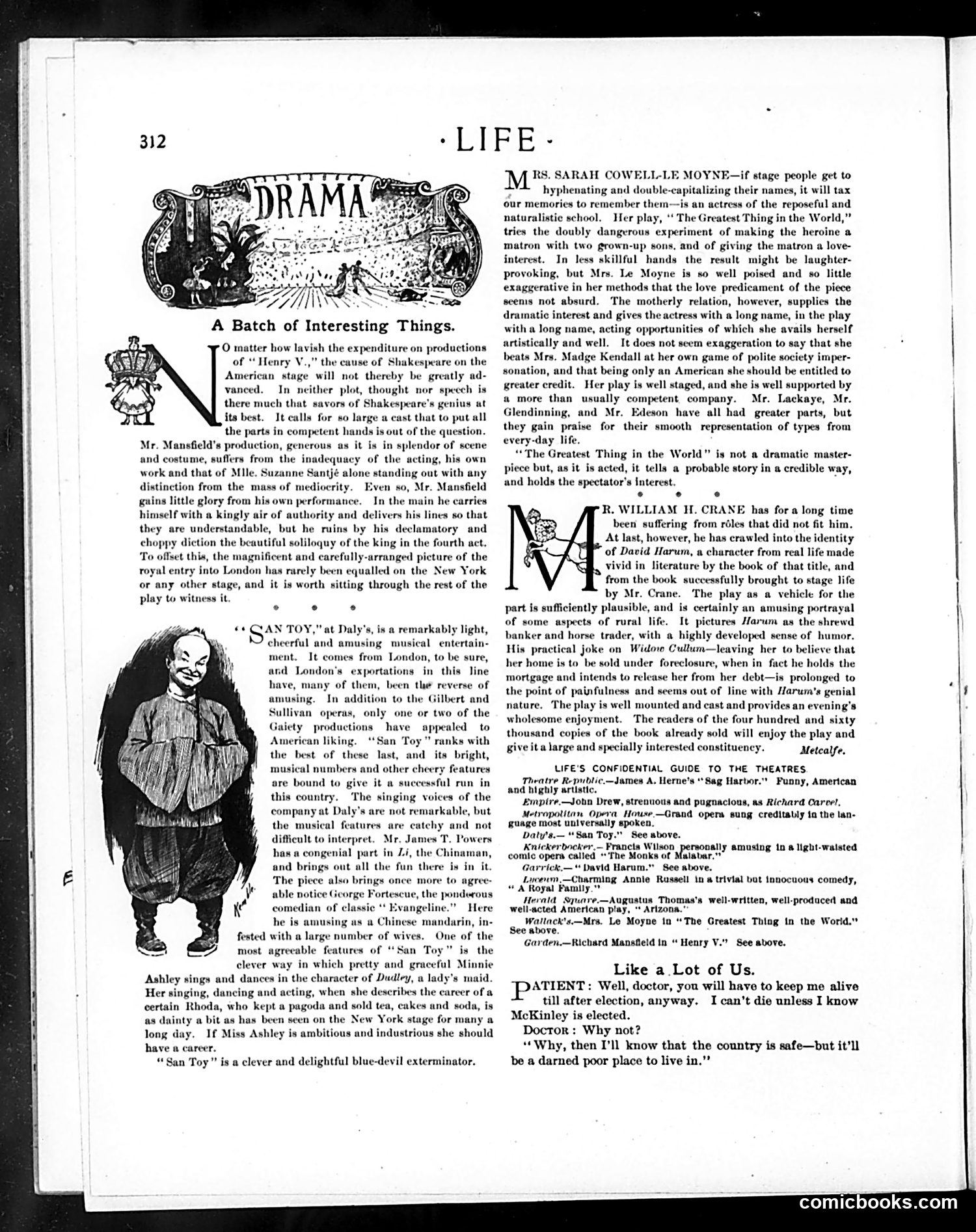 Life — October 18, 1900 — page 12: Life, 1900-10-18