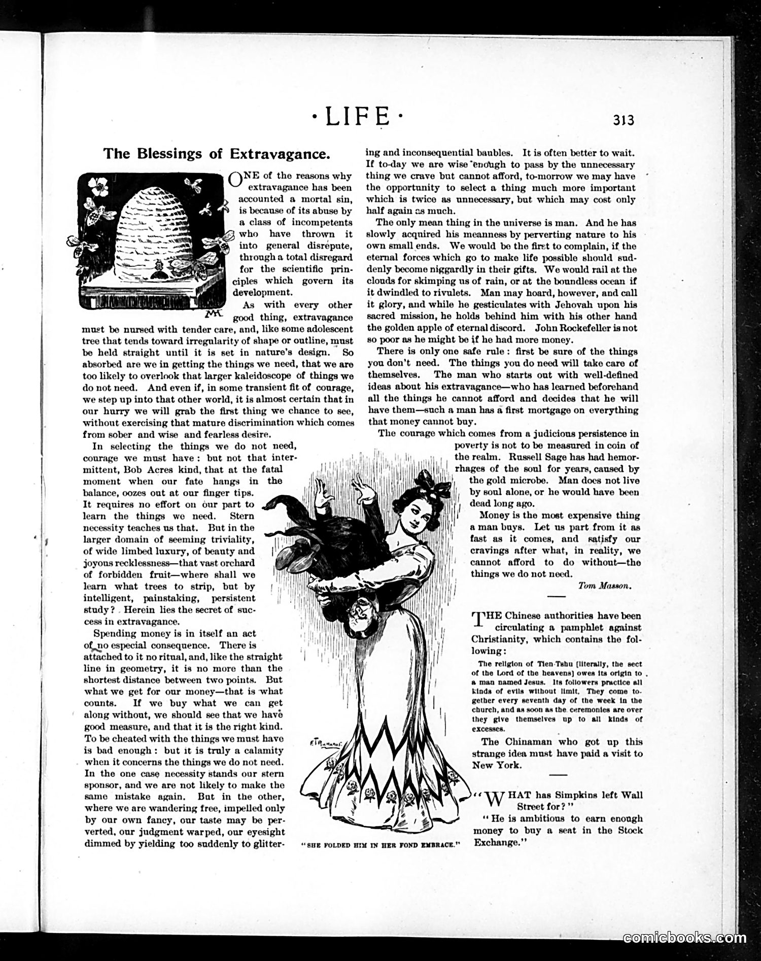 Life — October 18, 1900 — page 13: Life, 1900-10-18