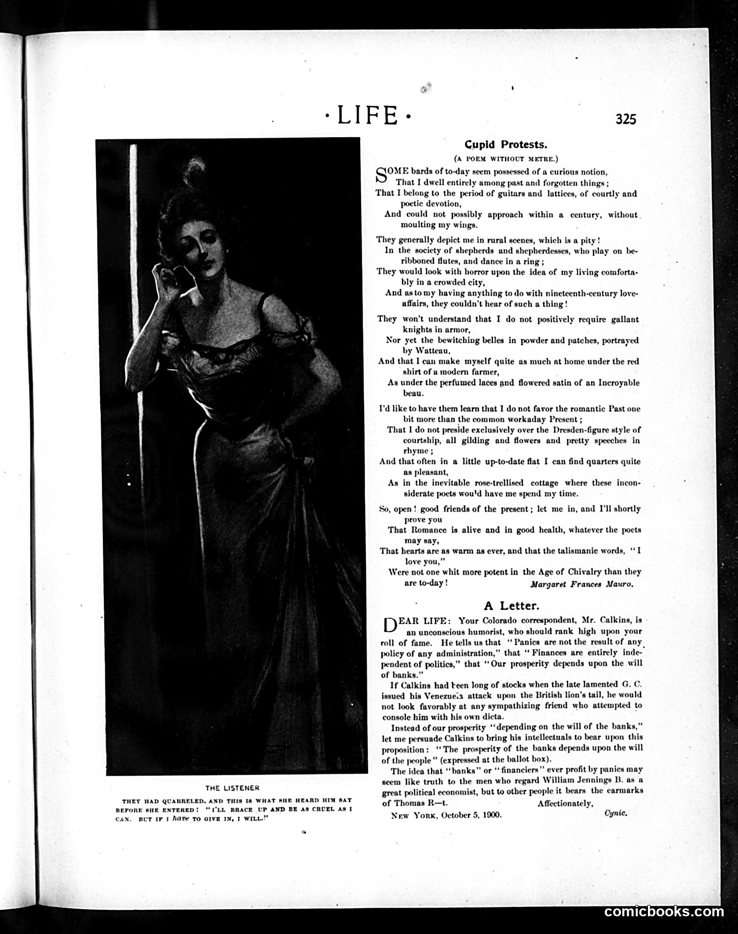 Life — October 25, 1900 — page 5: Life, 1900-10-25