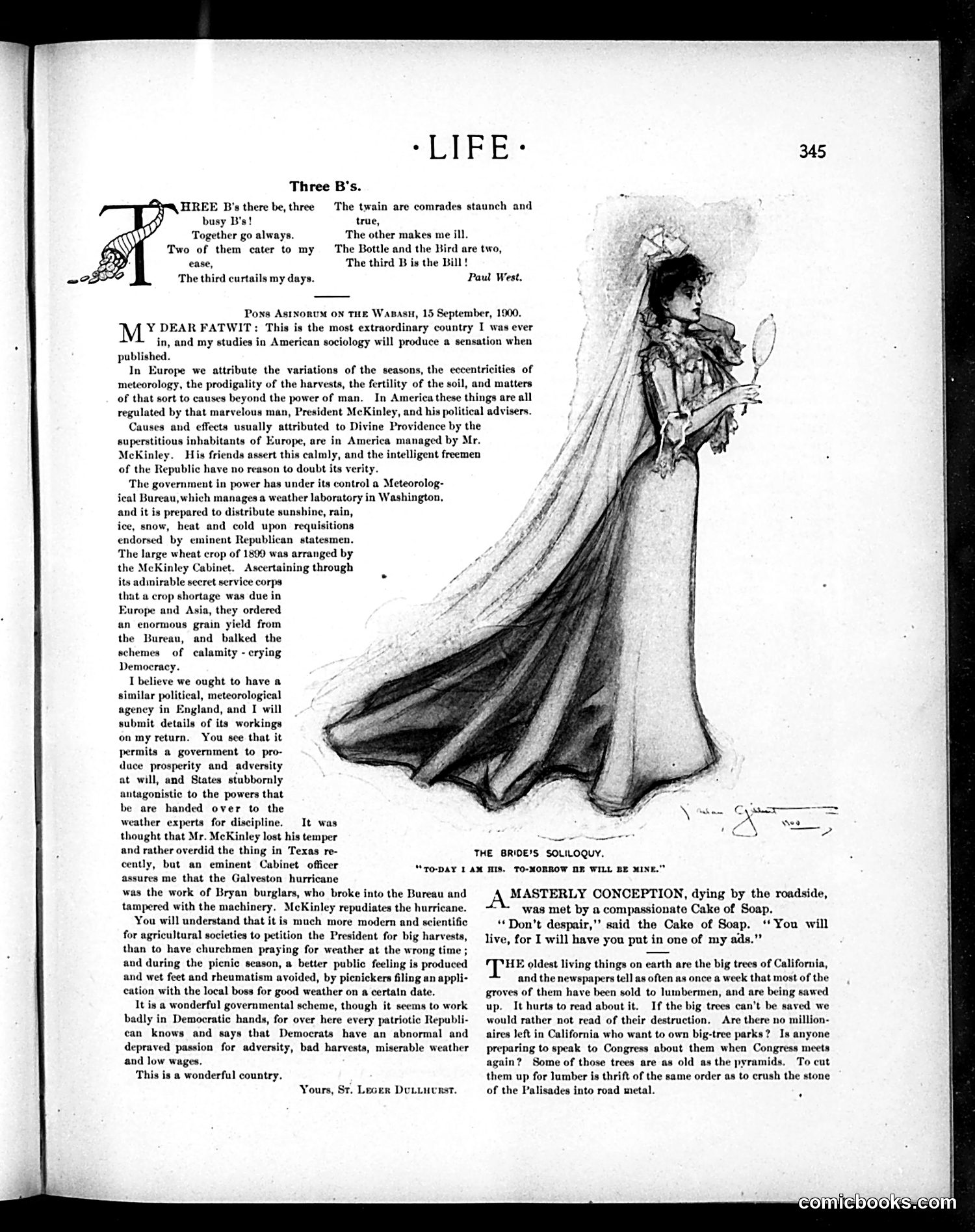 Life — November 1, 1900 — page 5: Life, 1900-11-01