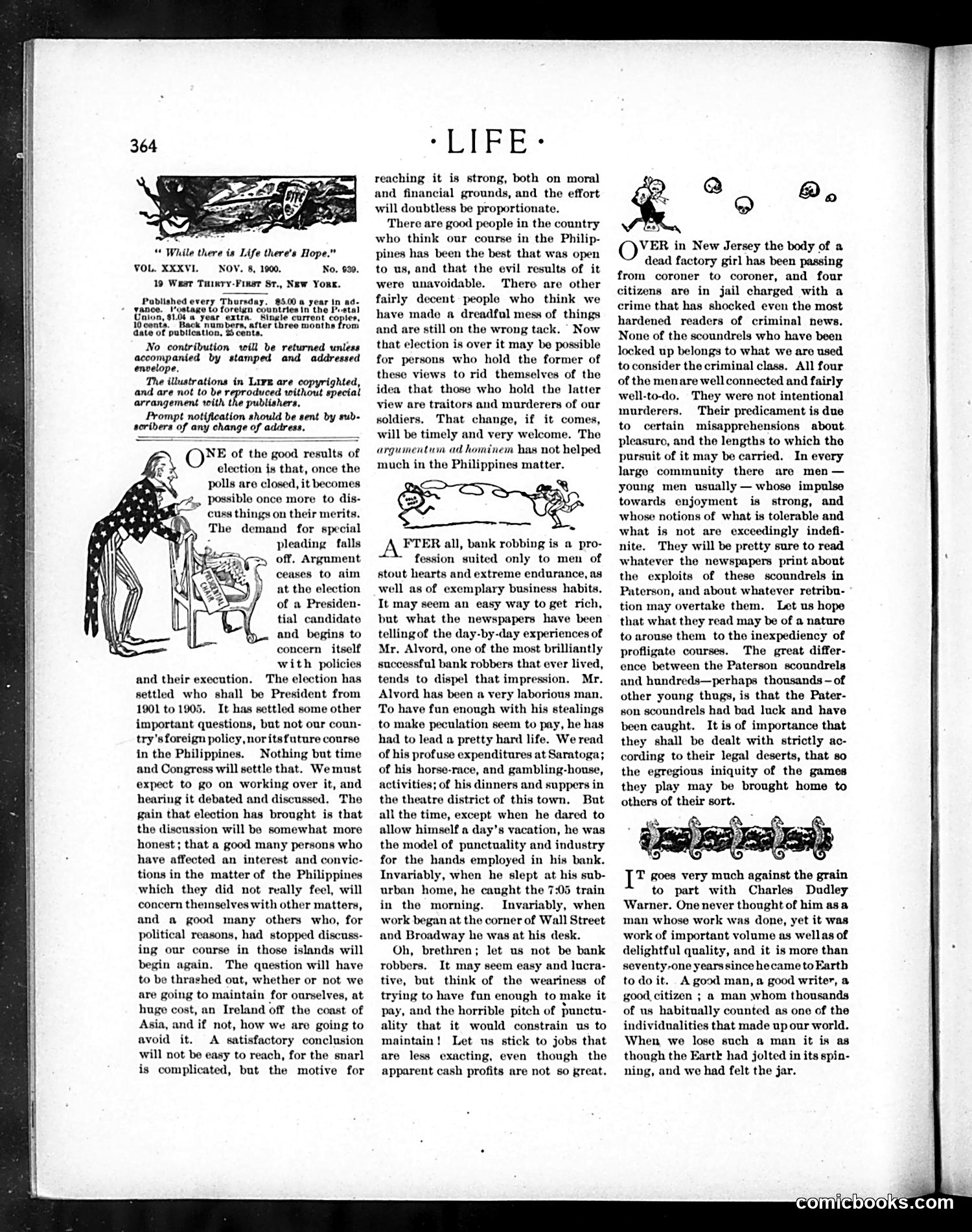 Life — November 8, 1900 — page 4: Life, 1900-11-08