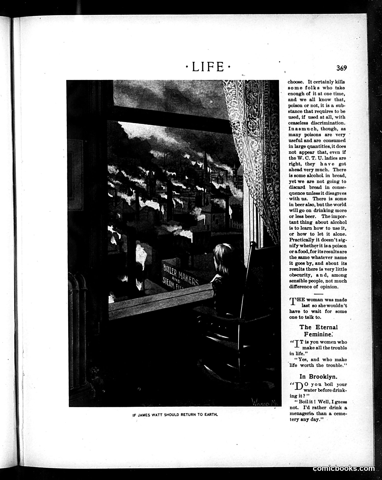 Life — November 8, 1900 — page 9: Life, 1900-11-08