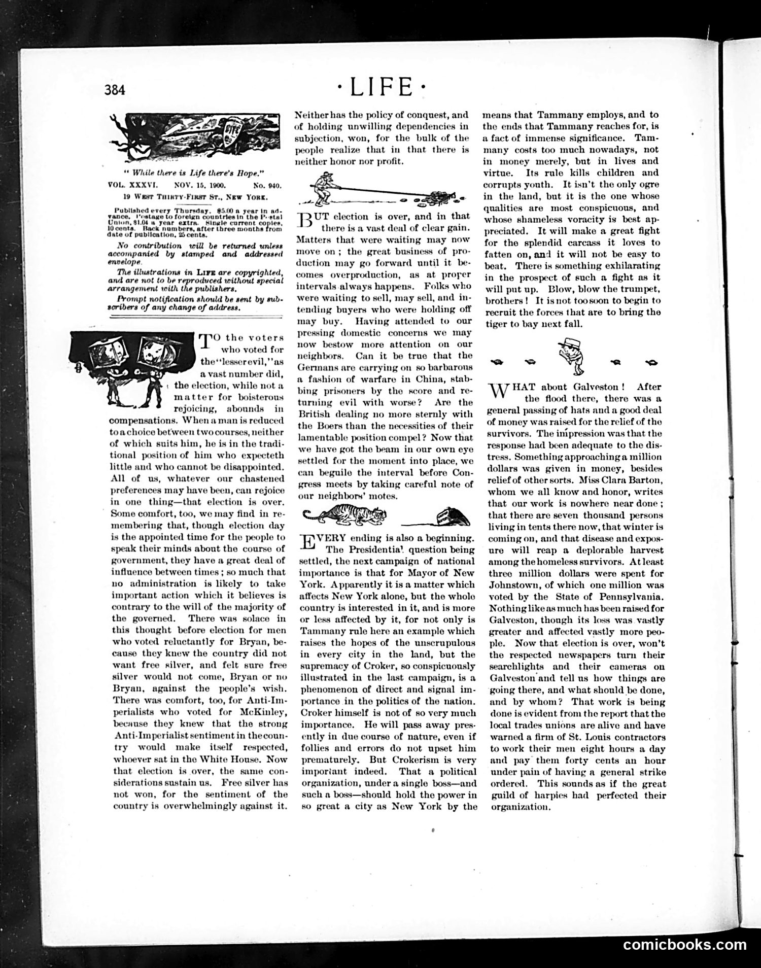 Life — November 15, 1900 — page 4: Life, 1900-11-15