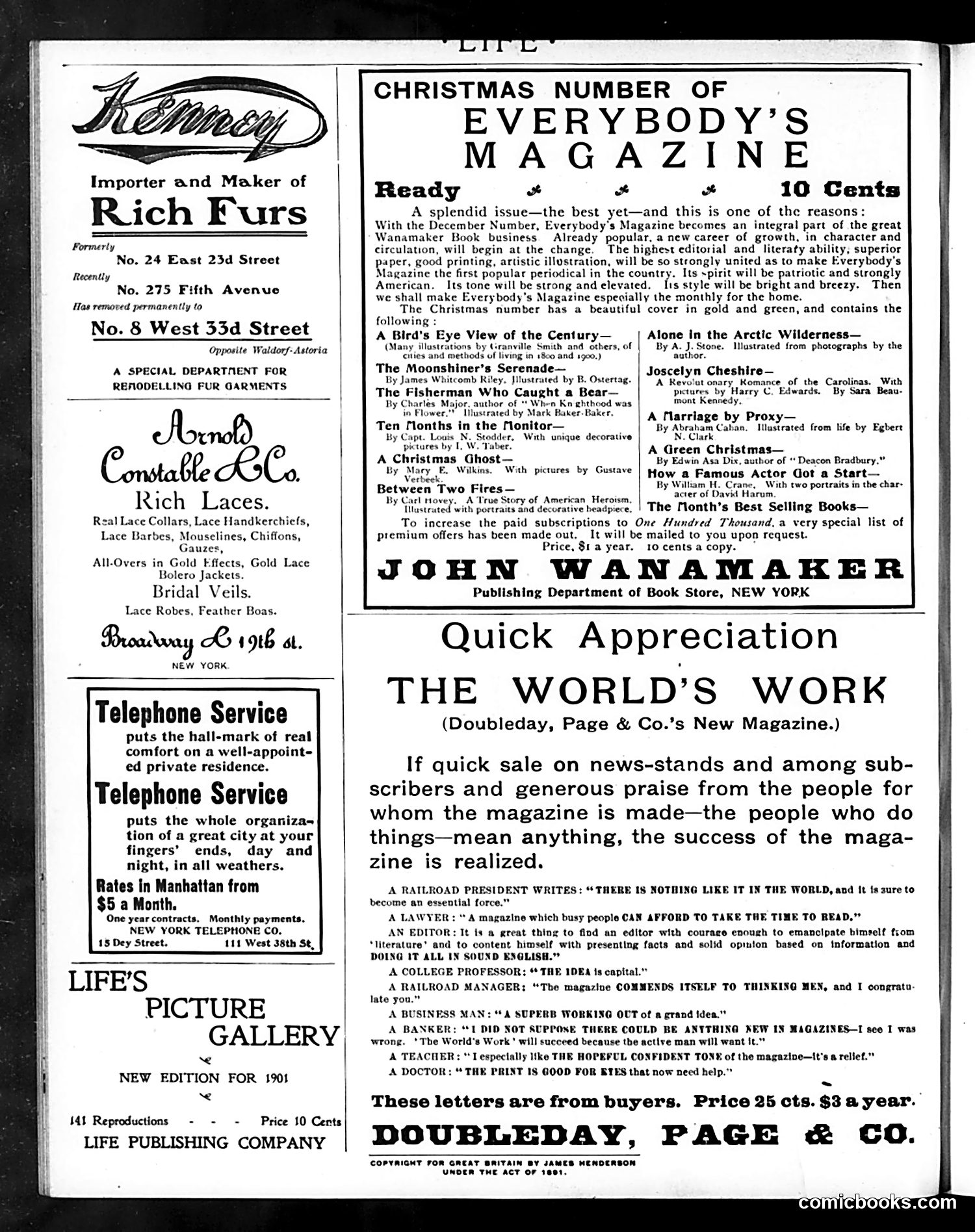 Life — November 22, 1900 — page 2: Life, 1900-11-22