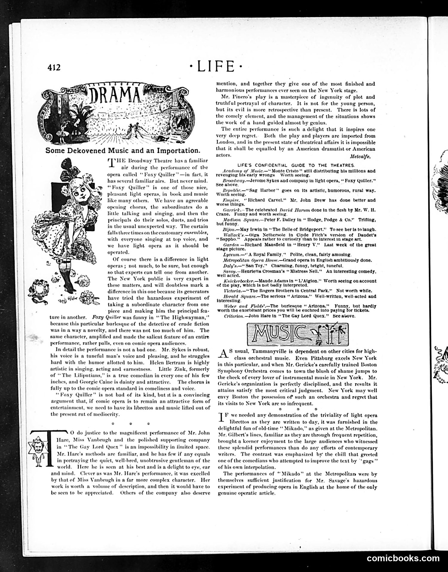 Life — November 22, 1900 — page 12: Life, 1900-11-22