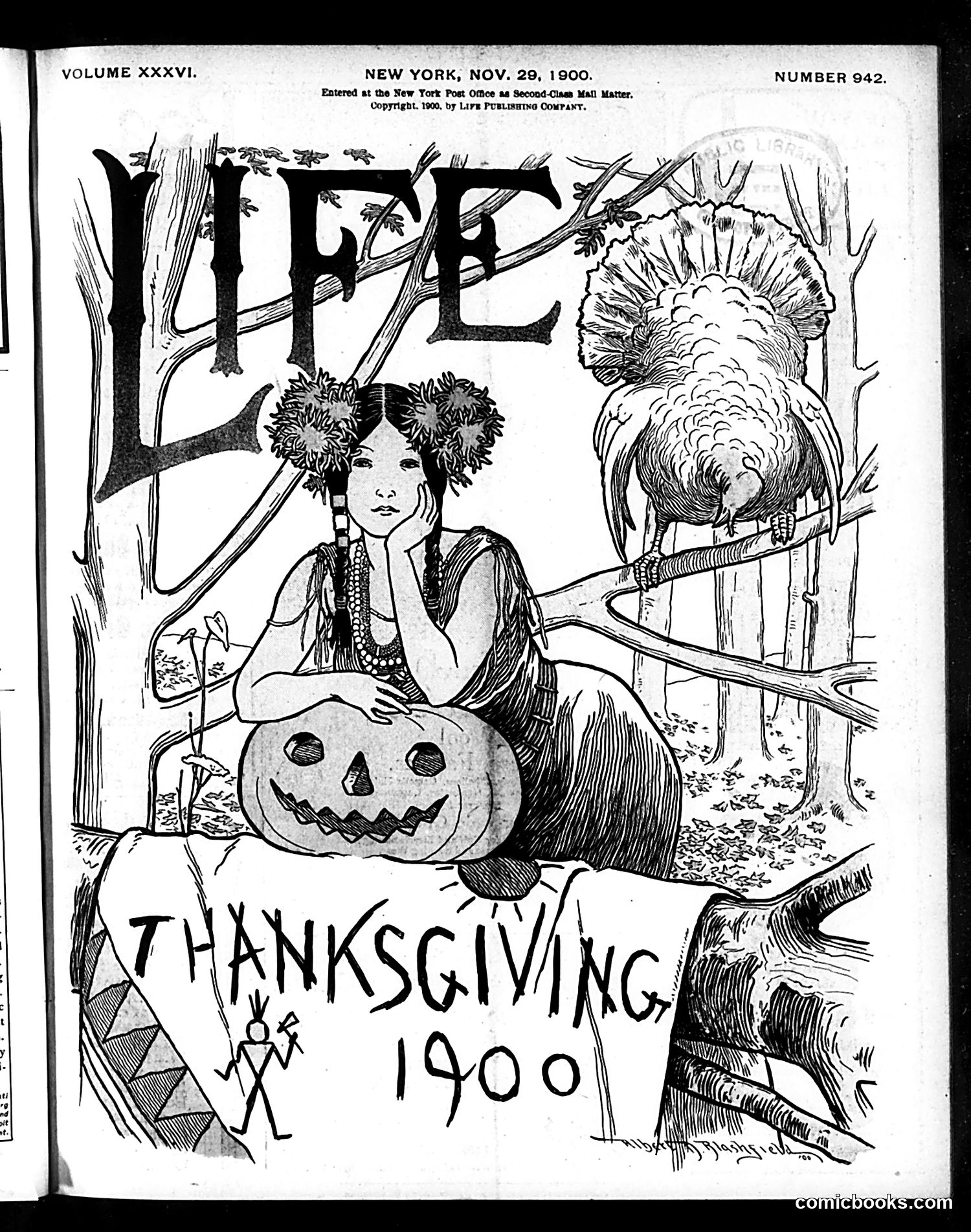 Life — November 29, 1900 — page 1: Life, 1900-11-29