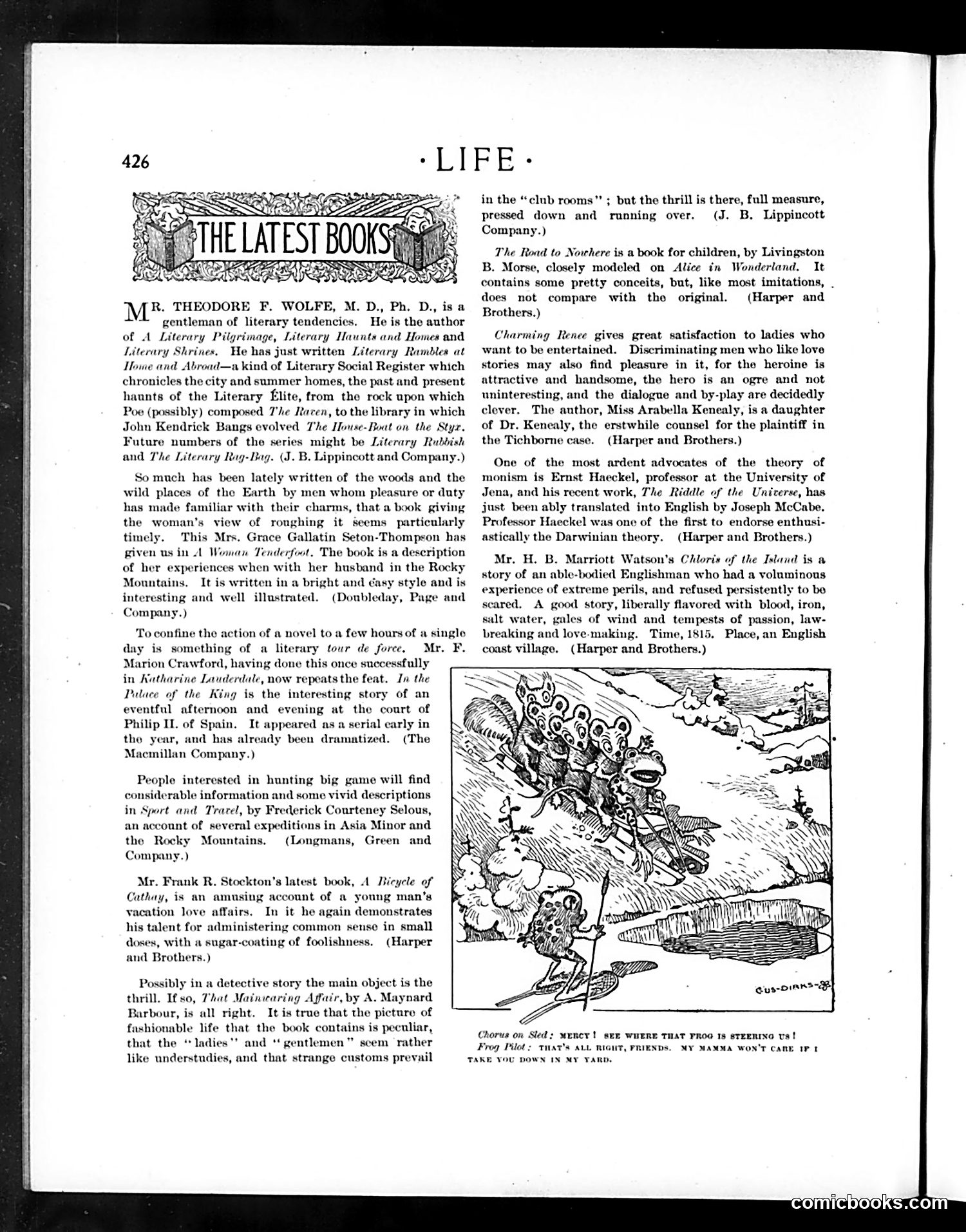 Life — November 29, 1900 — page 6: Life, 1900-11-29