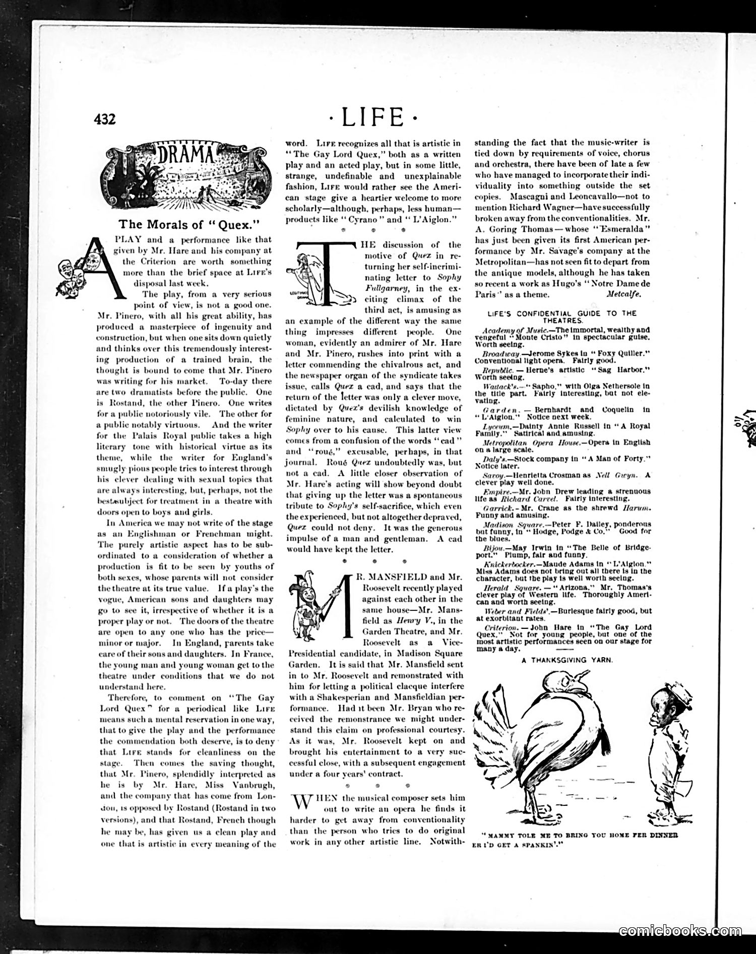 Life — November 29, 1900 — page 12: Life, 1900-11-29