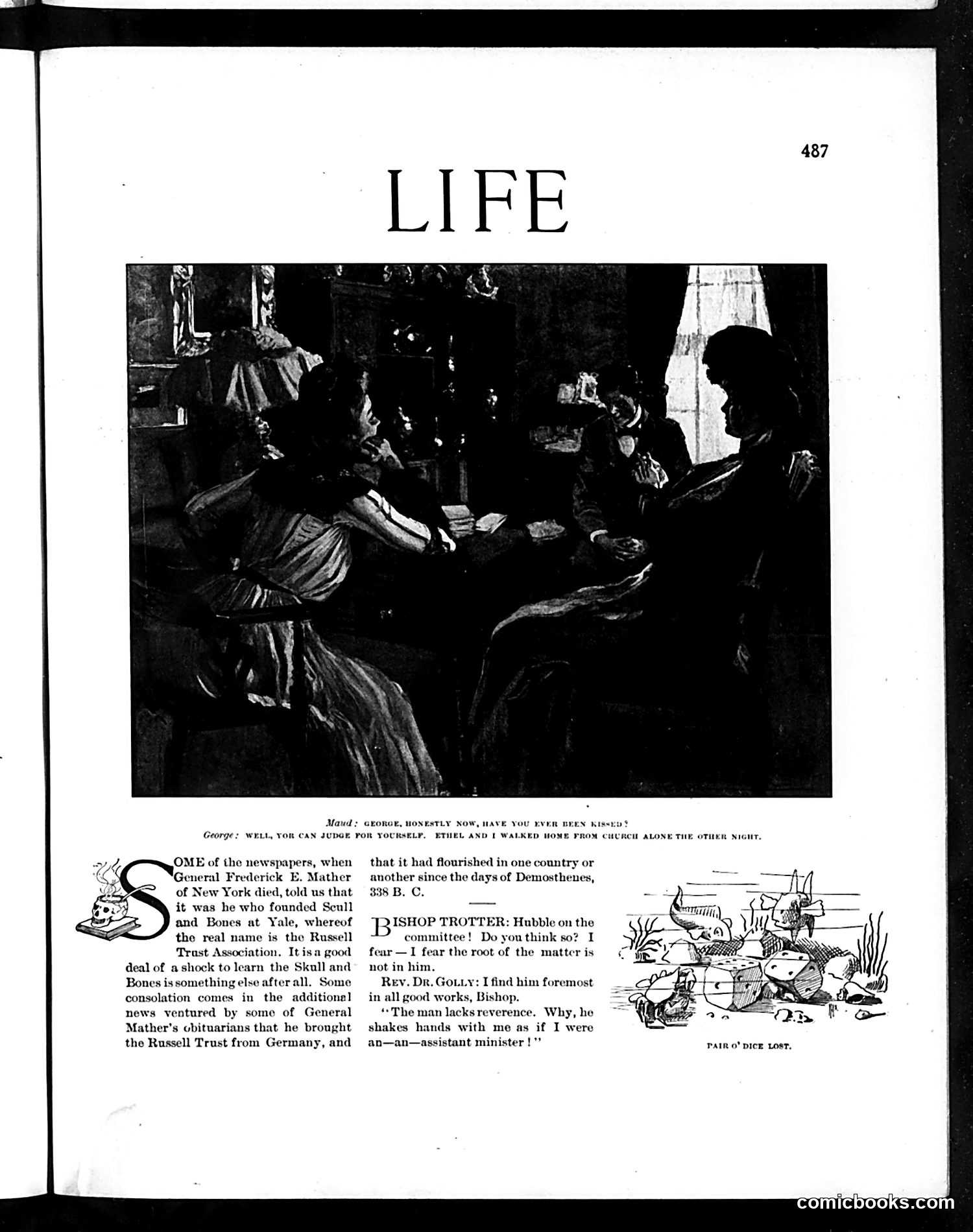 Life — December 6, 1900 — page 3: Life, 1900-12-06