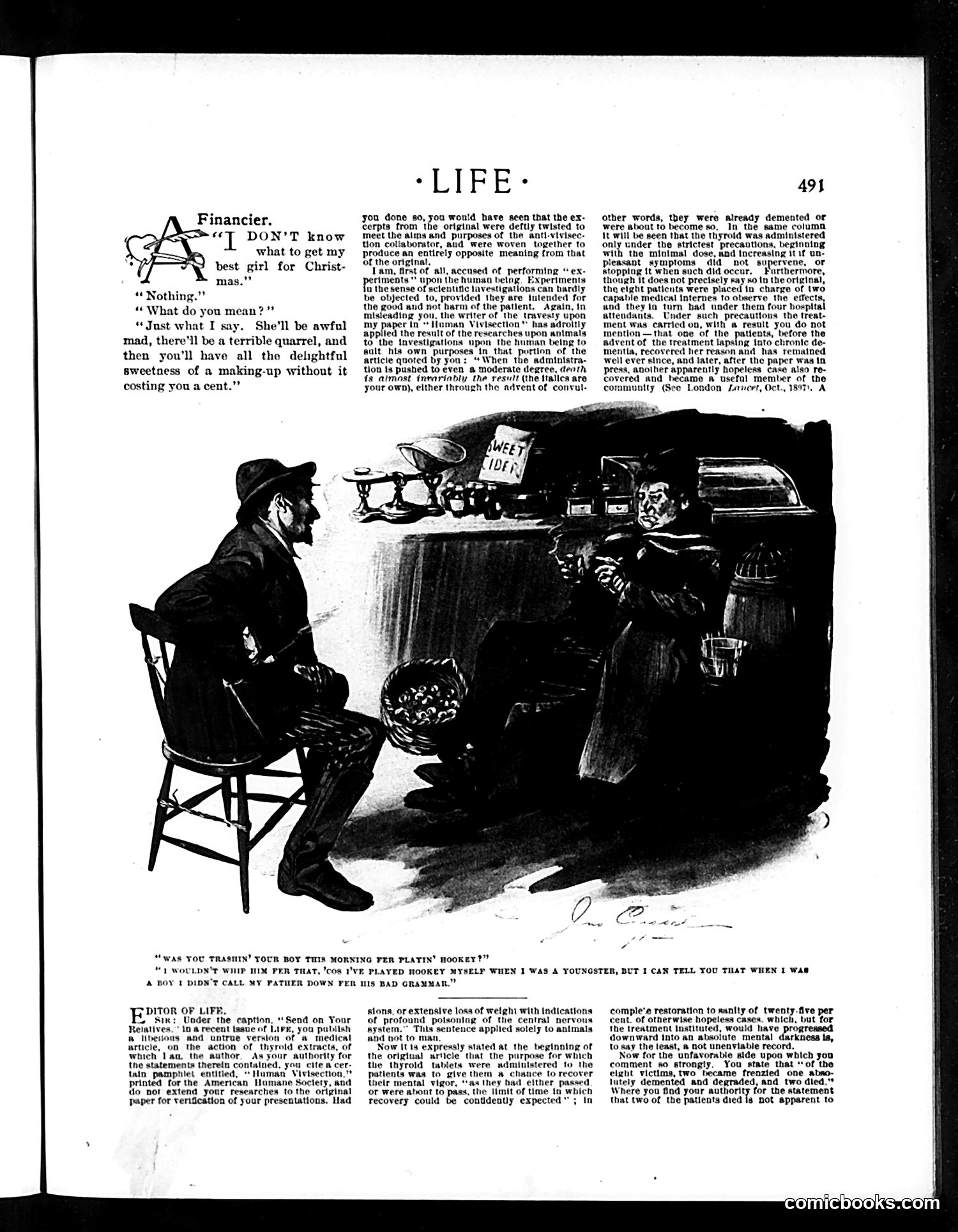 Life — December 6, 1900 — page 7: Life, 1900-12-06