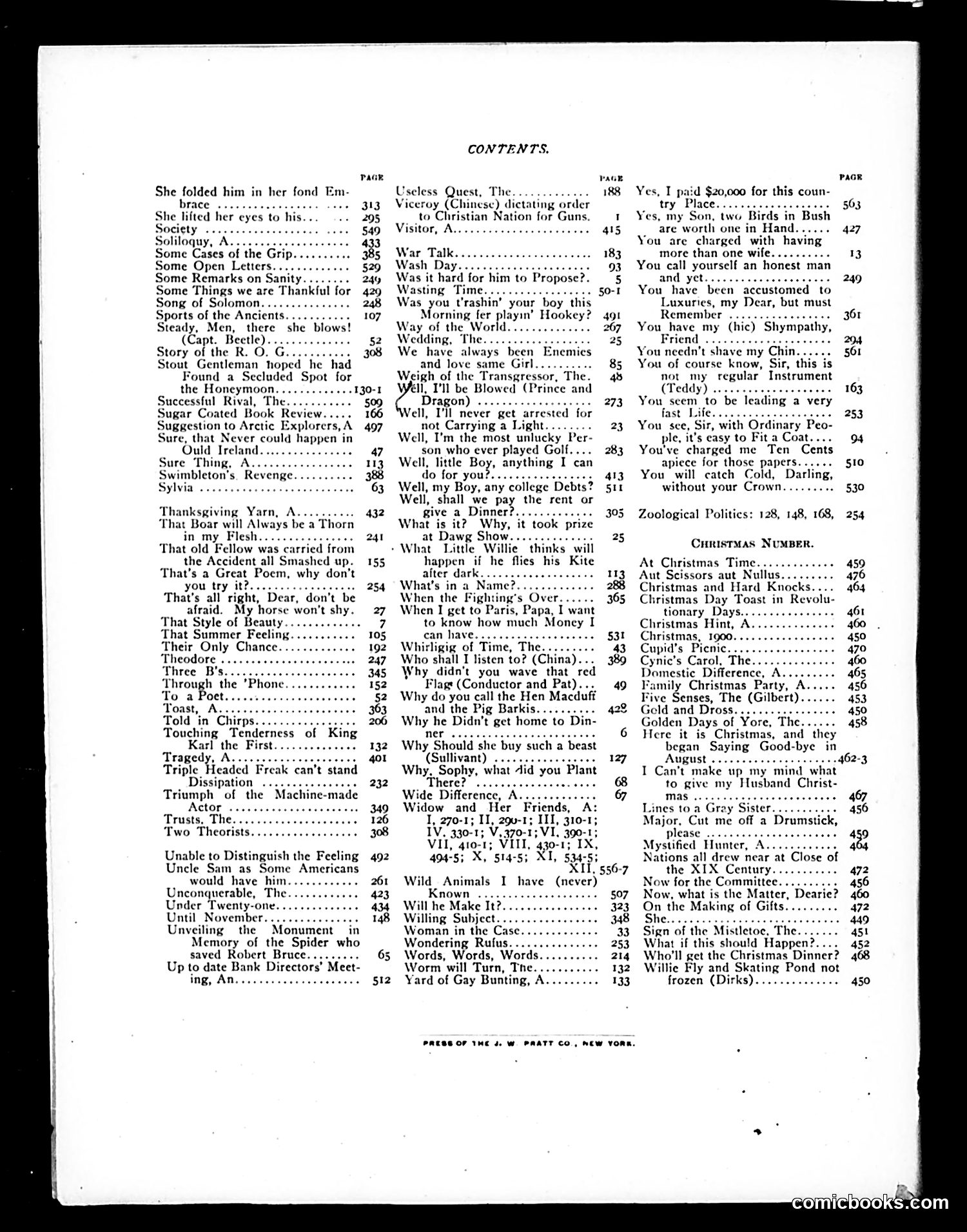Life — 1900 — page 2: Life, 1900