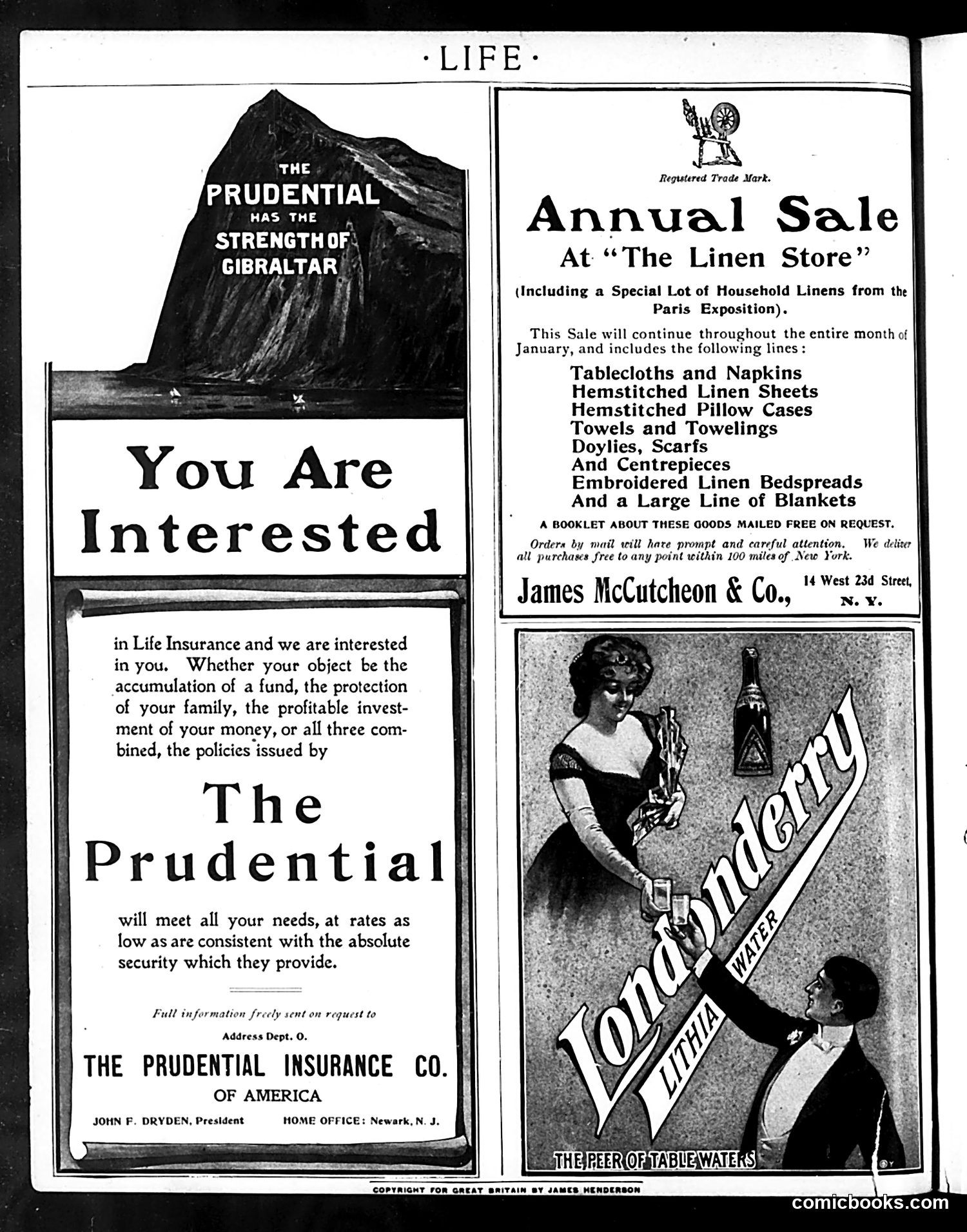 Life — January 3, 1901 — page 2: Life, 1901-01-03