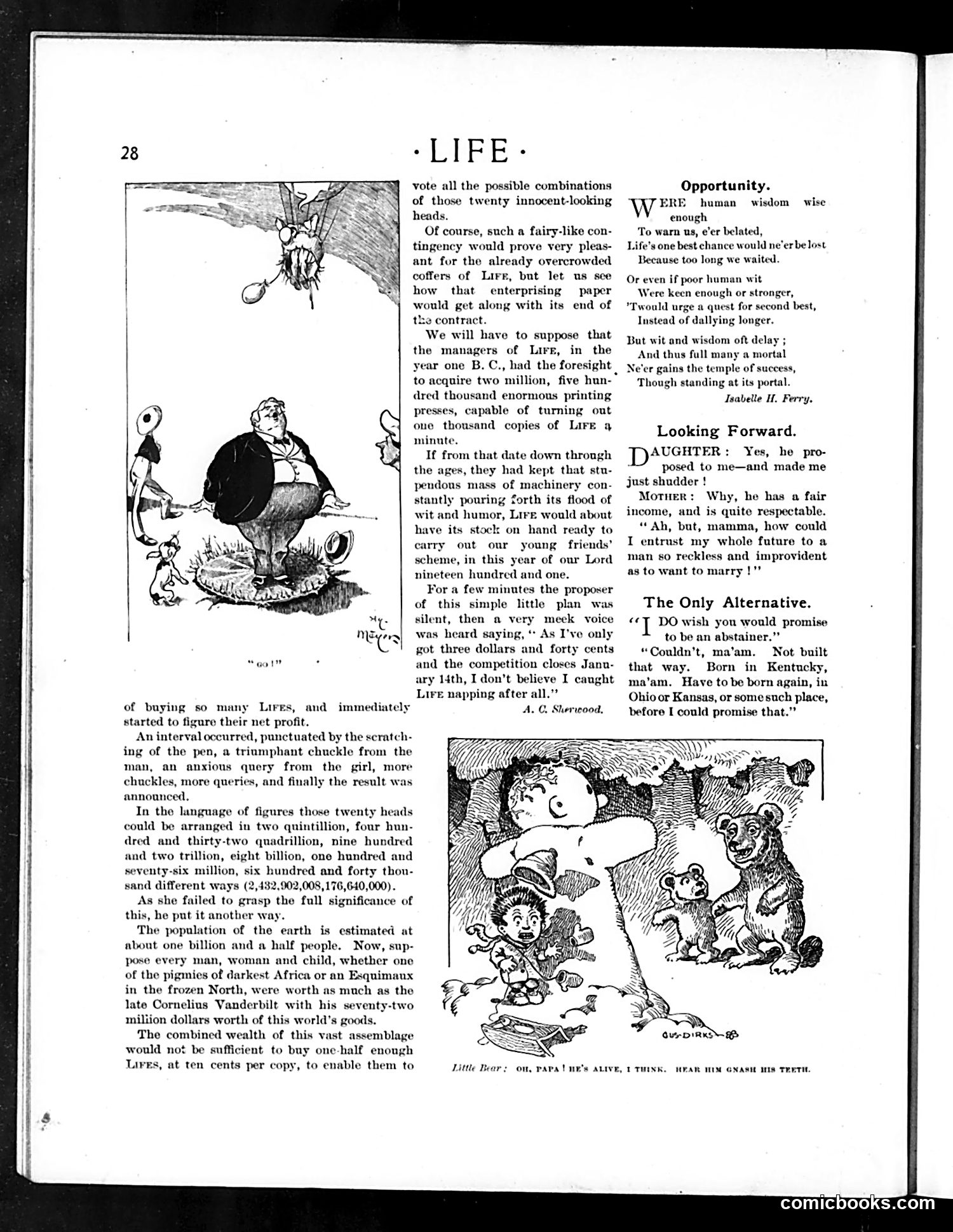 Life — January 10, 1901 — page 8: Life, 1901-01-10