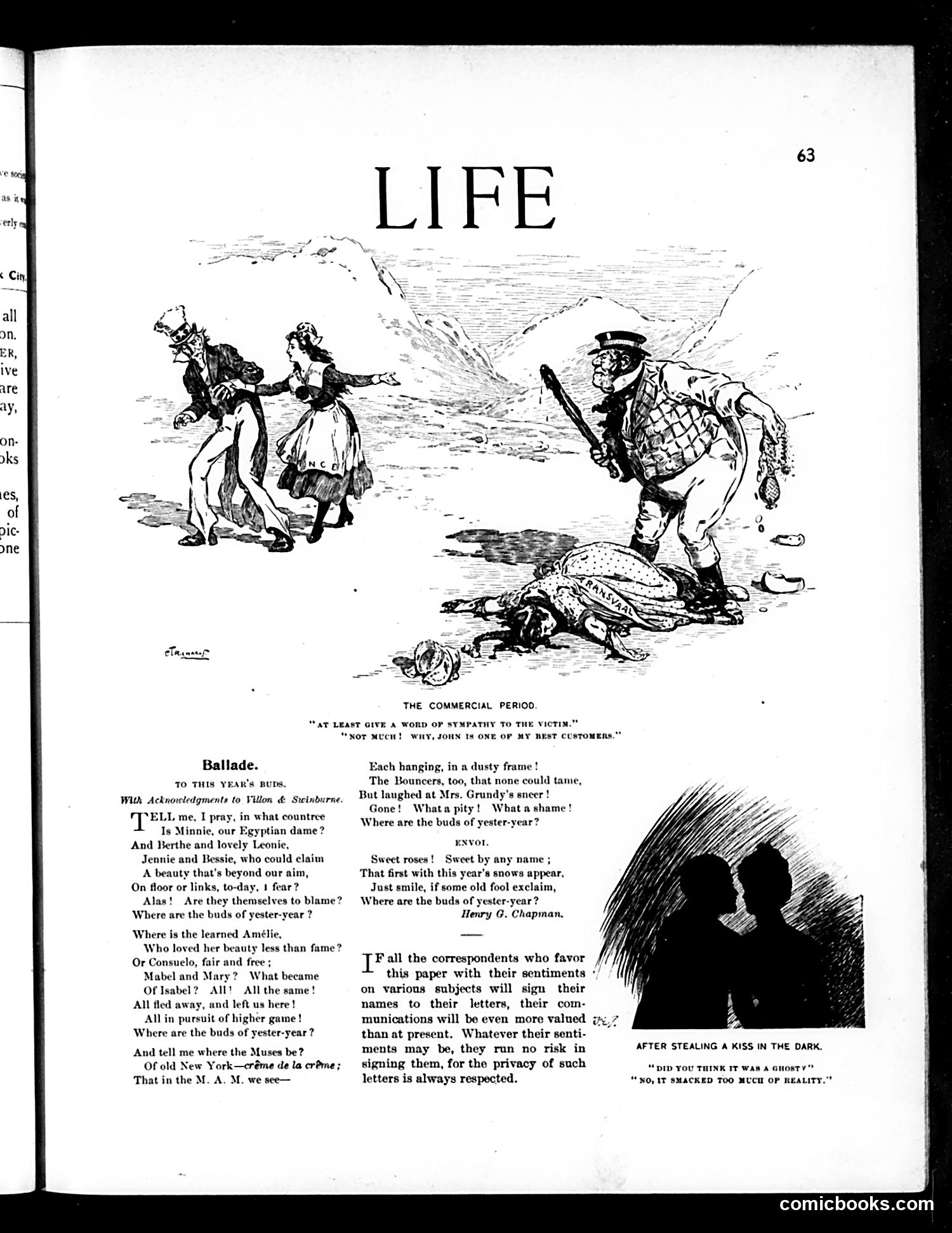 Life — January 24, 1901 — page 3: Life, 1901-01-24