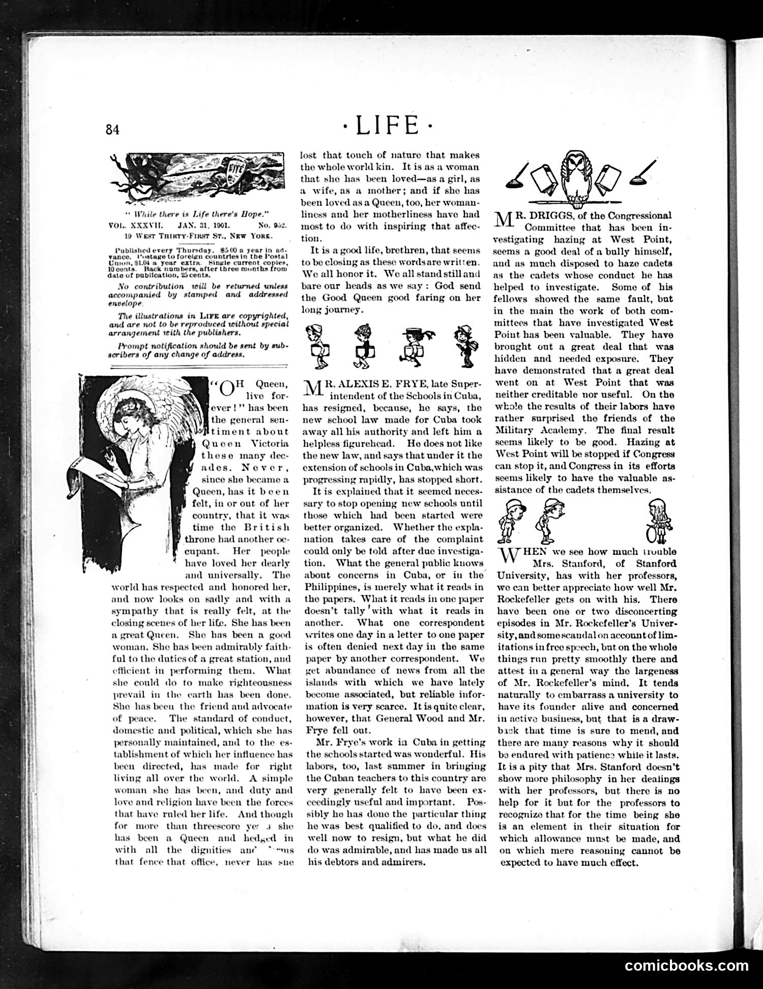 Life — January 31, 1901 — page 4: Life, 1901-01-31