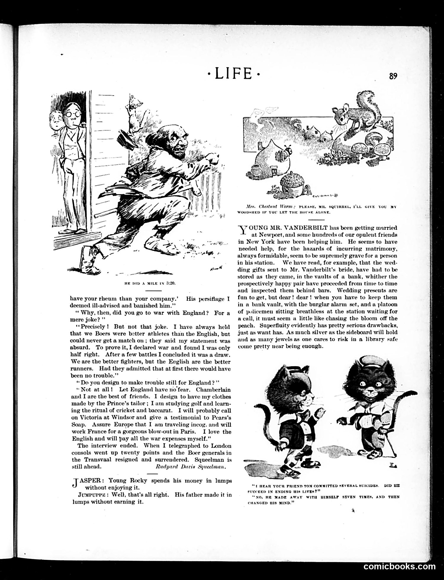 Life — January 31, 1901 — page 9: Life, 1901-01-31