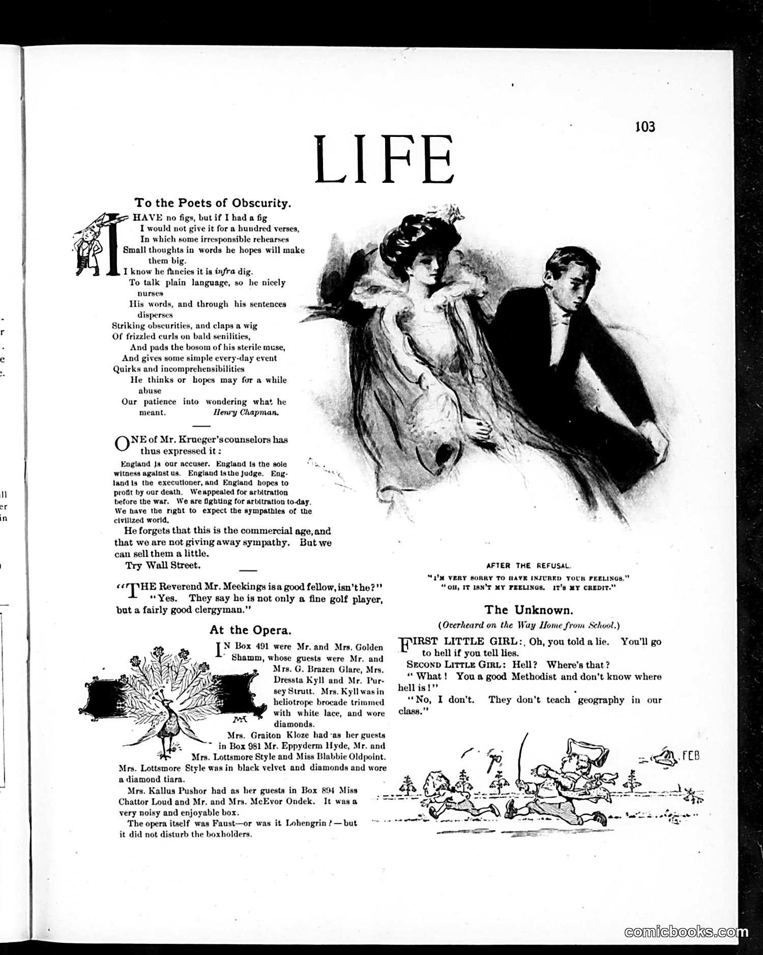 Life — February 7, 1901 — page 3: Life, 1901-02-07