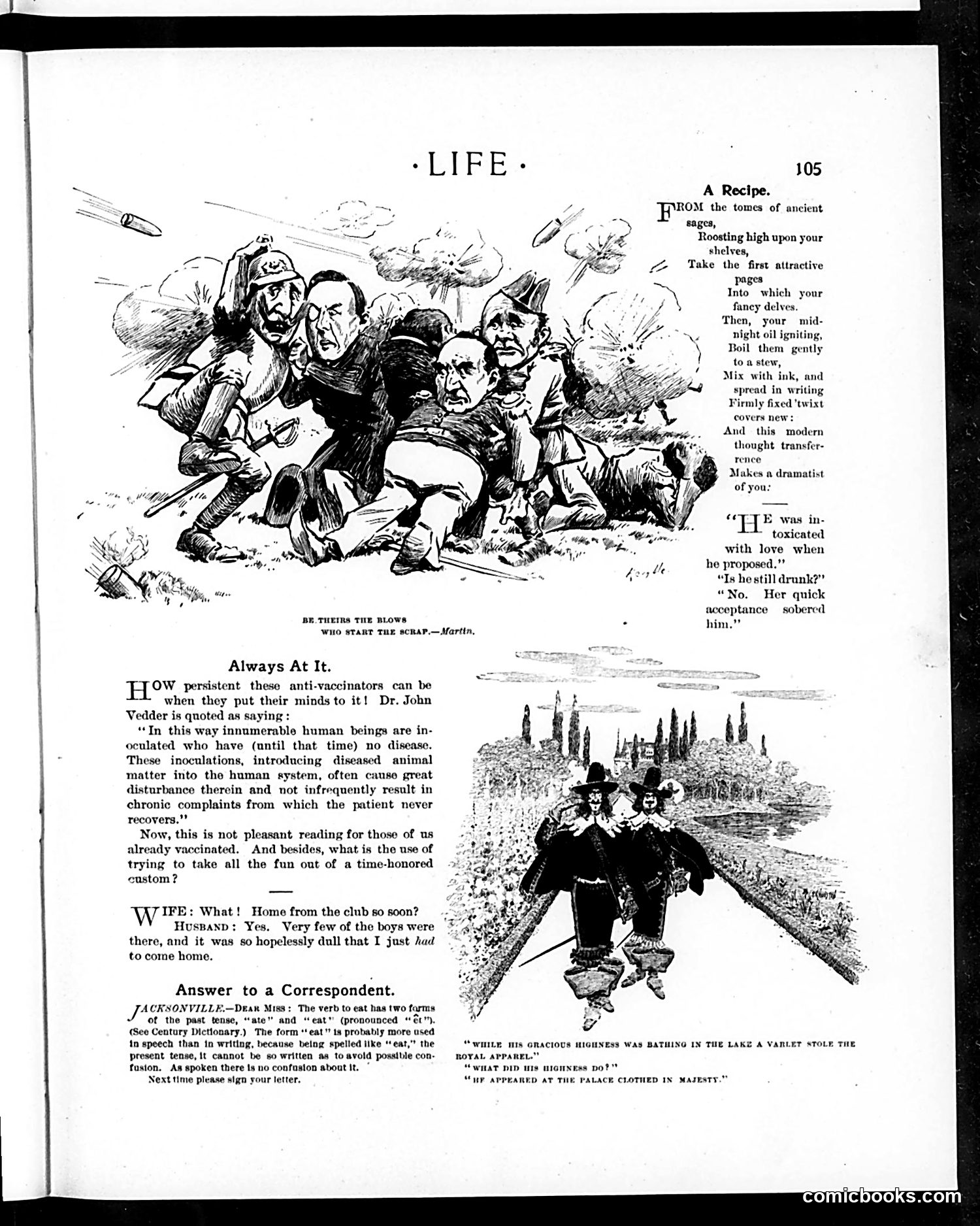 Life — February 7, 1901 — page 5: Life, 1901-02-07