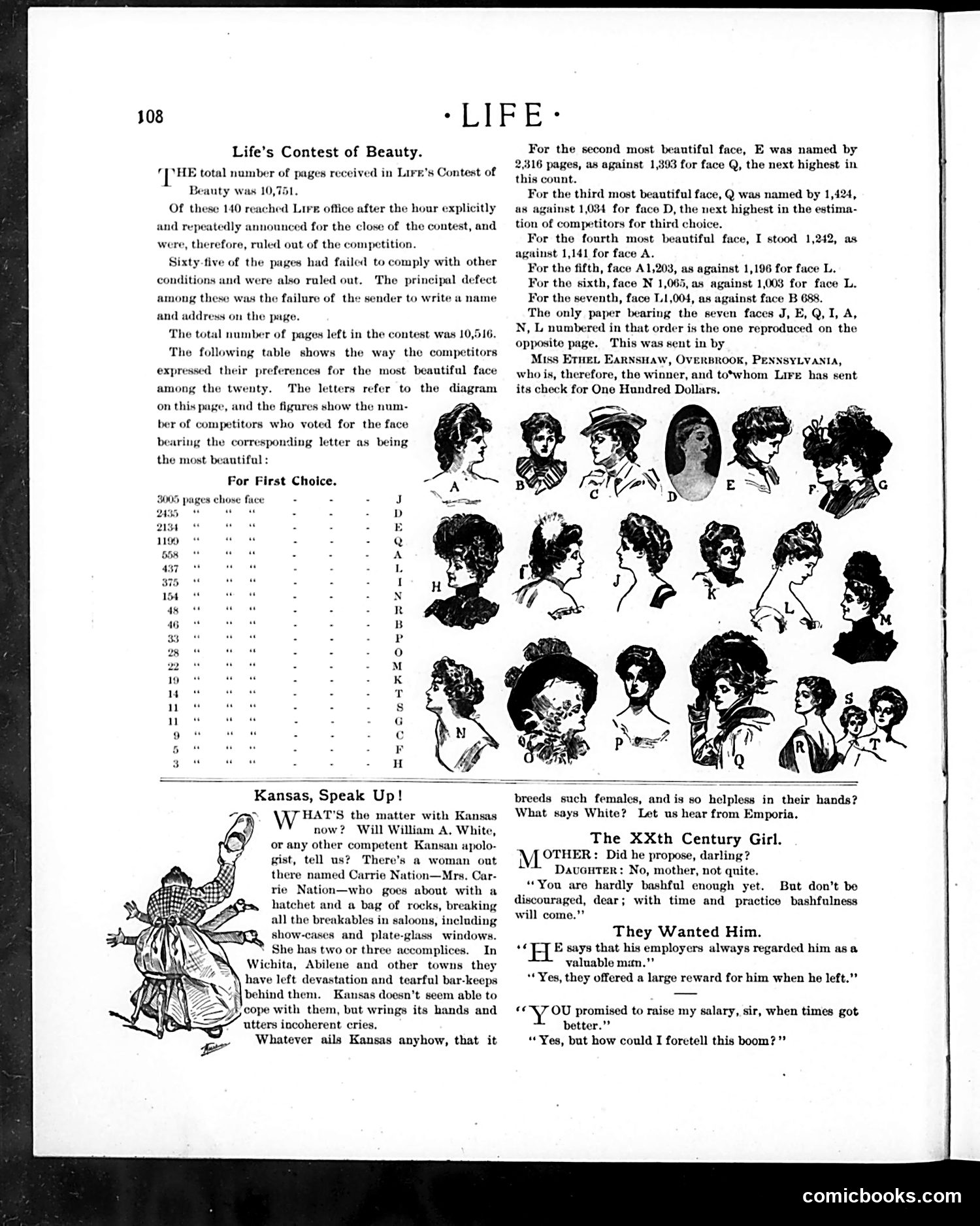 Life — February 7, 1901 — page 8: Life, 1901-02-07