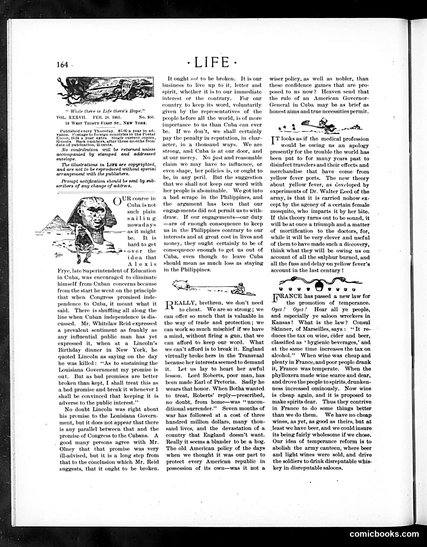 Life — February 28, 1901 — page 4: Life, 1901-02-28