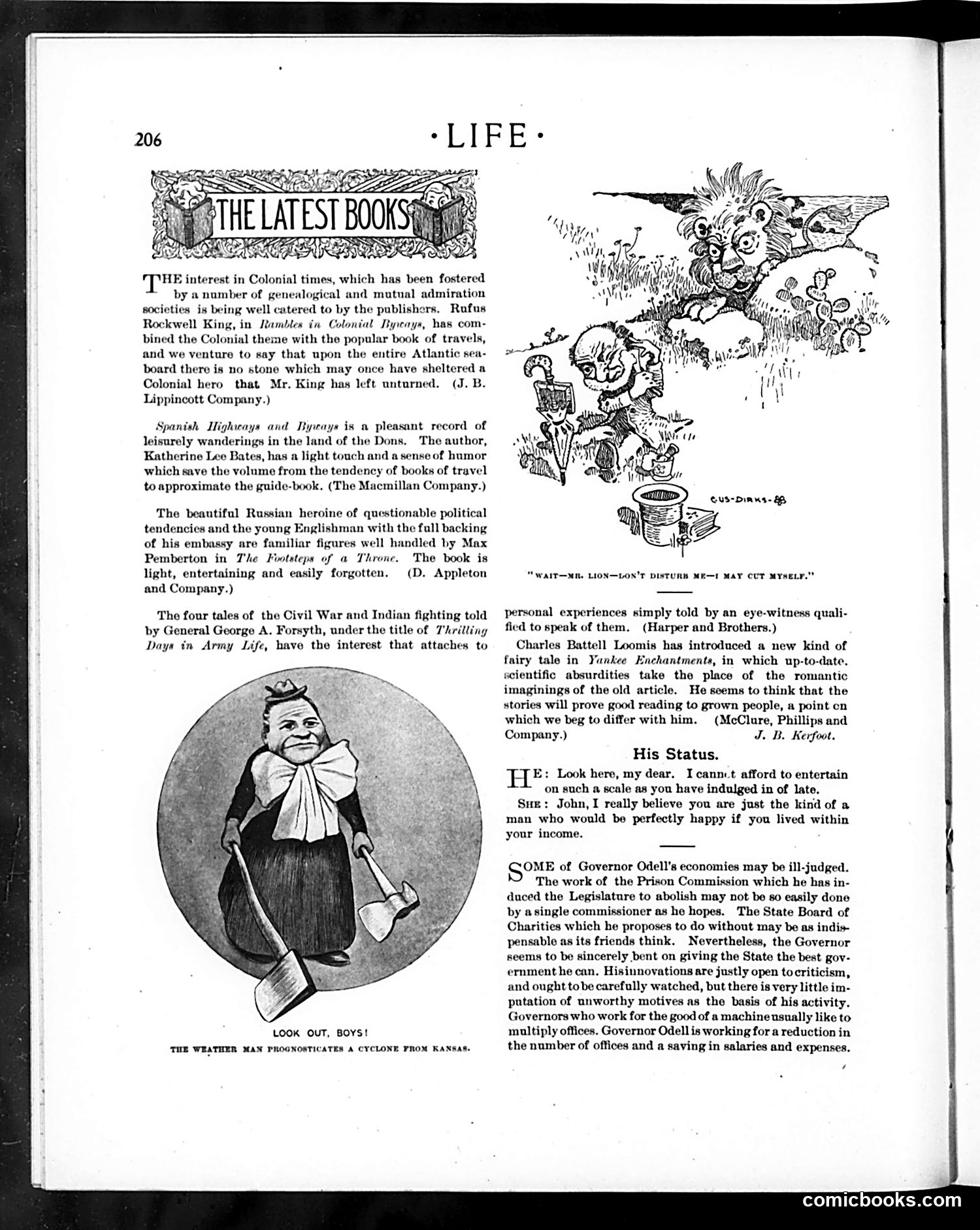 Life — March 14, 1901 — page 6: Life, 1901-03-14