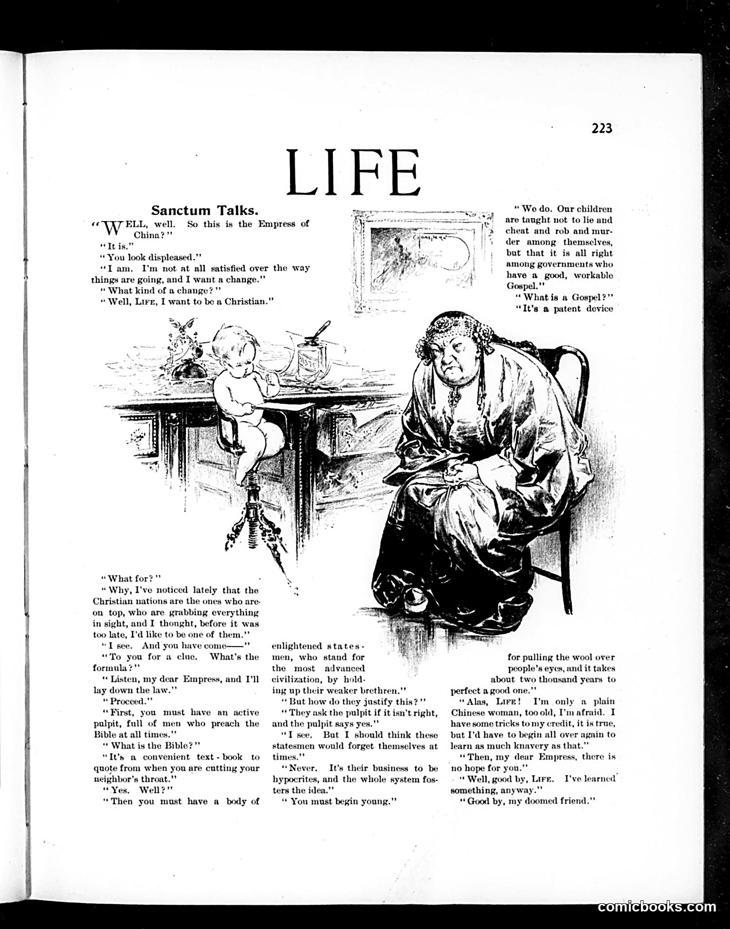Life — March 21, 1901 — page 3: Life, 1901-03-21