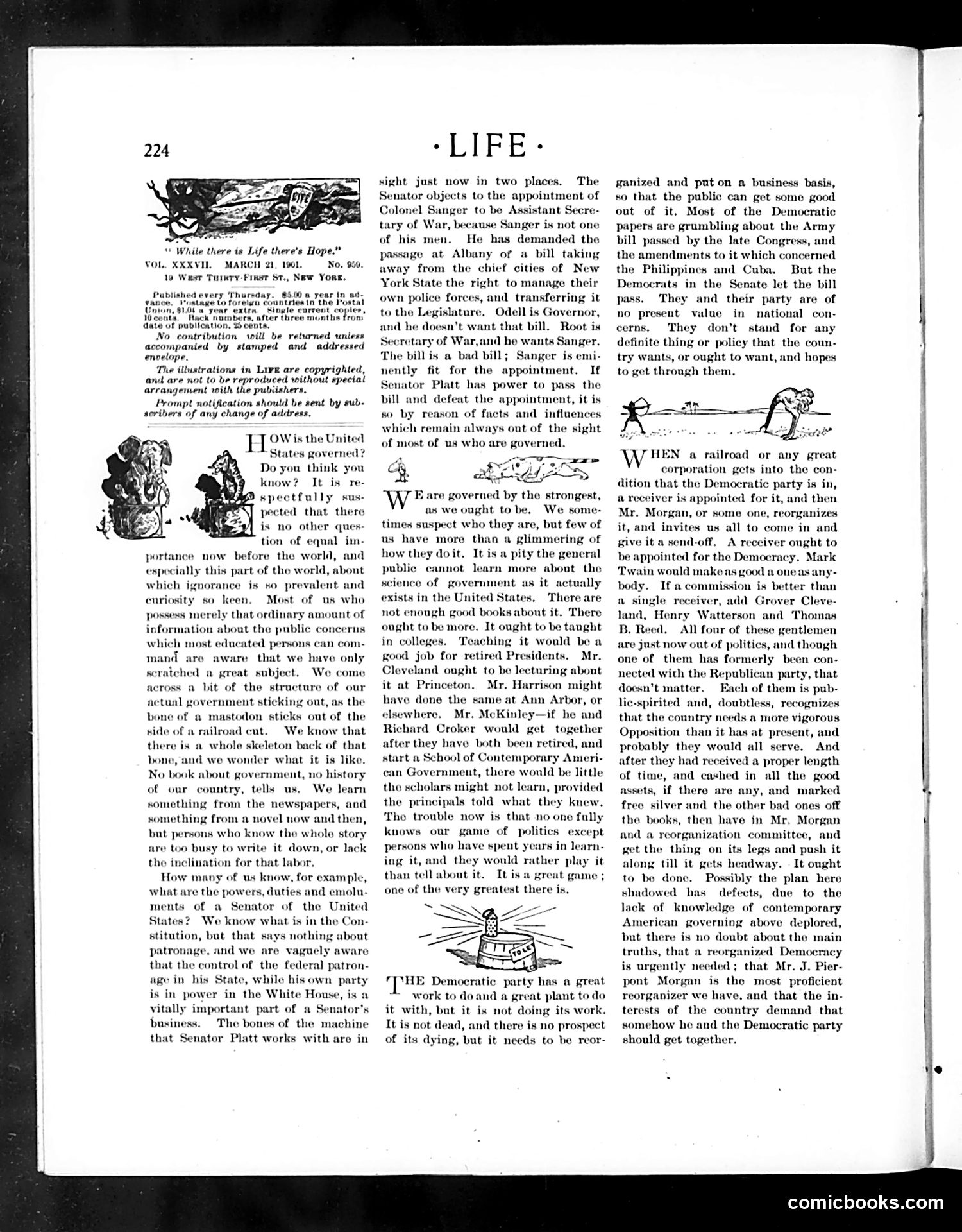 Life — March 21, 1901 — page 4: Life, 1901-03-21