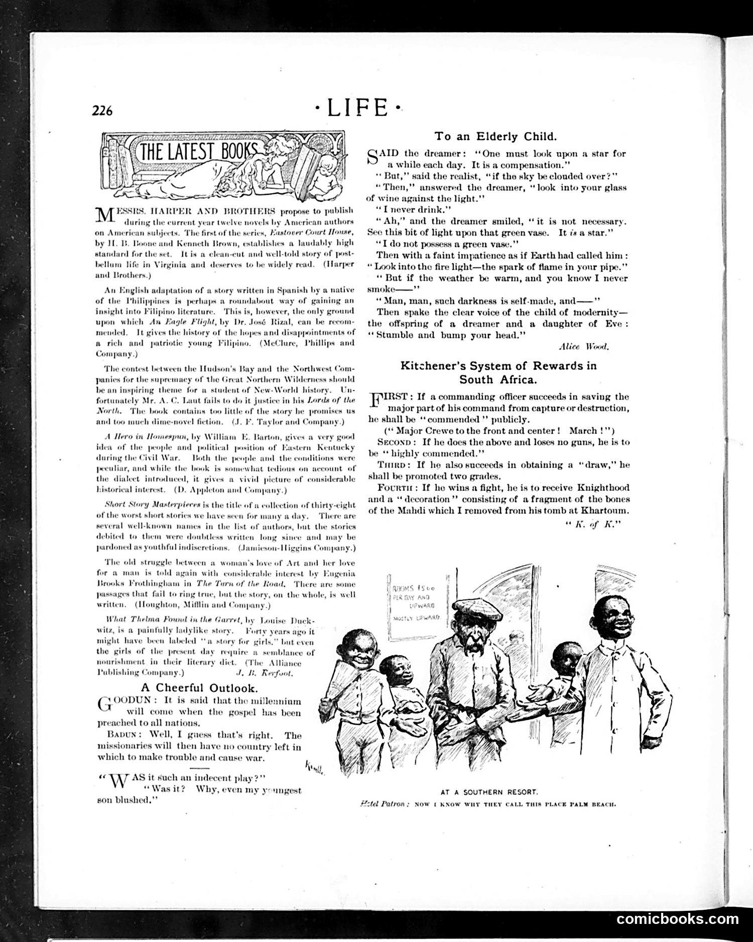 Life — March 21, 1901 — page 6: Life, 1901-03-21