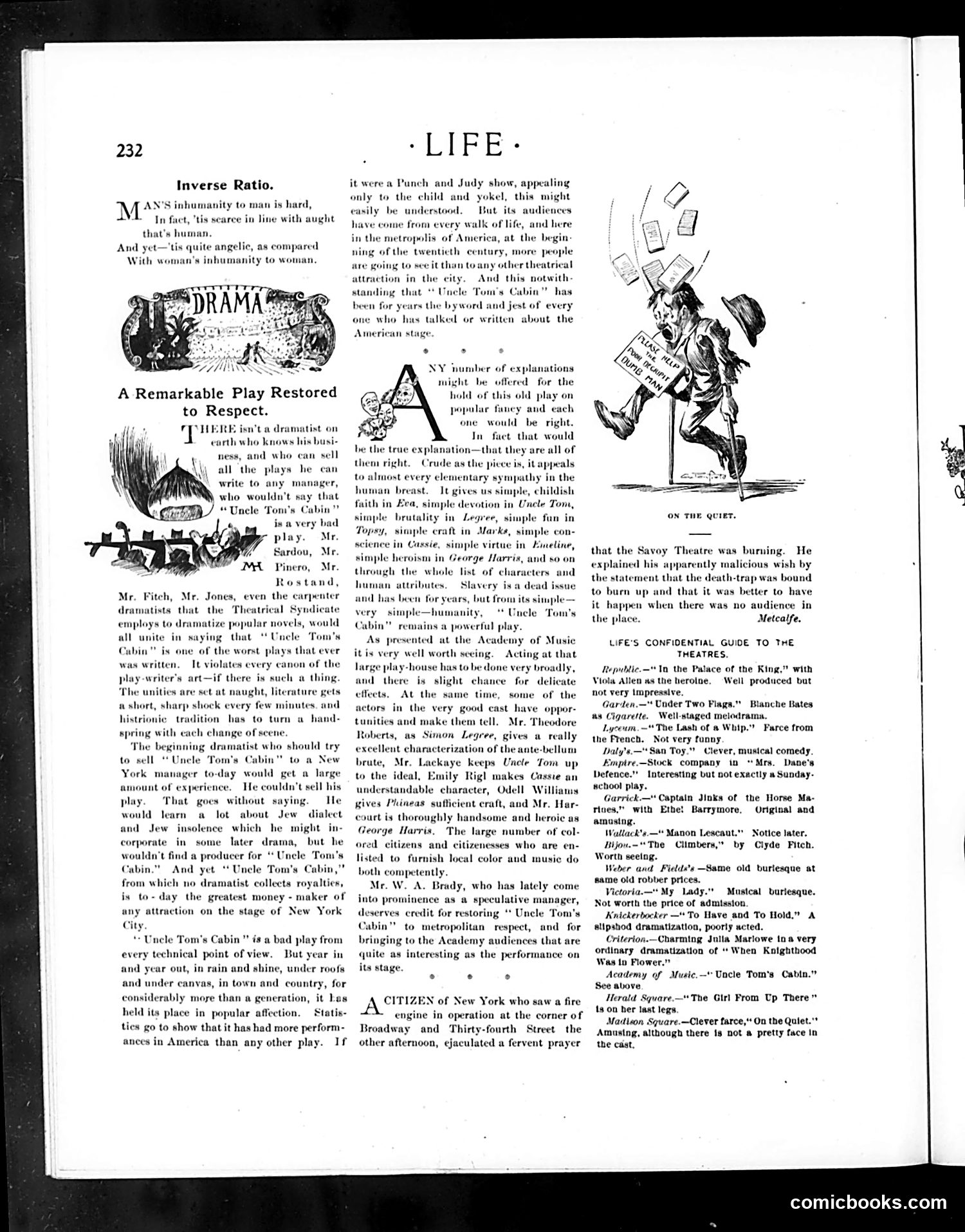 Life — March 21, 1901 — page 12: Life, 1901-03-21