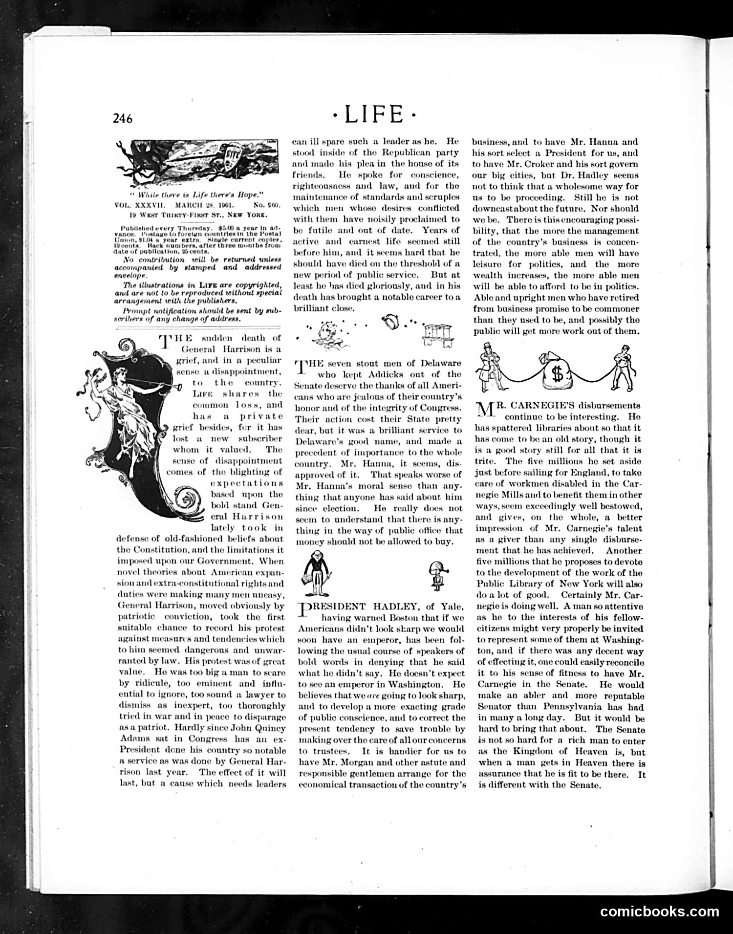 Life — March 28, 1901 — page 4: Life, 1901-03-28