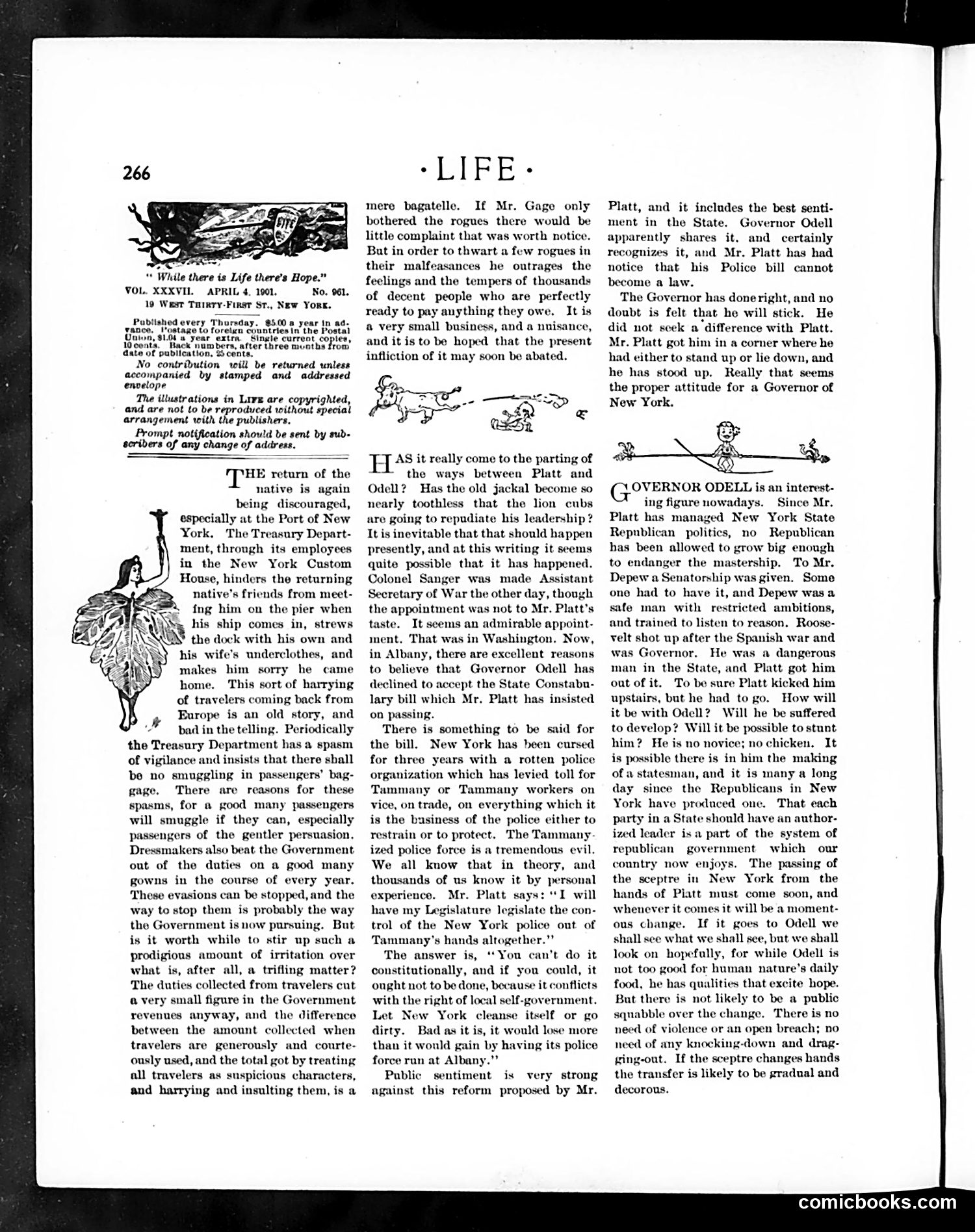 Life — April 4, 1901 — page 4: Life, 1901-04-04