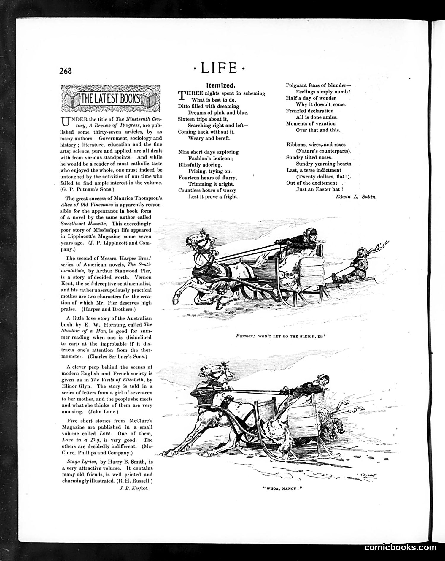 Life — April 4, 1901 — page 6: Life, 1901-04-04