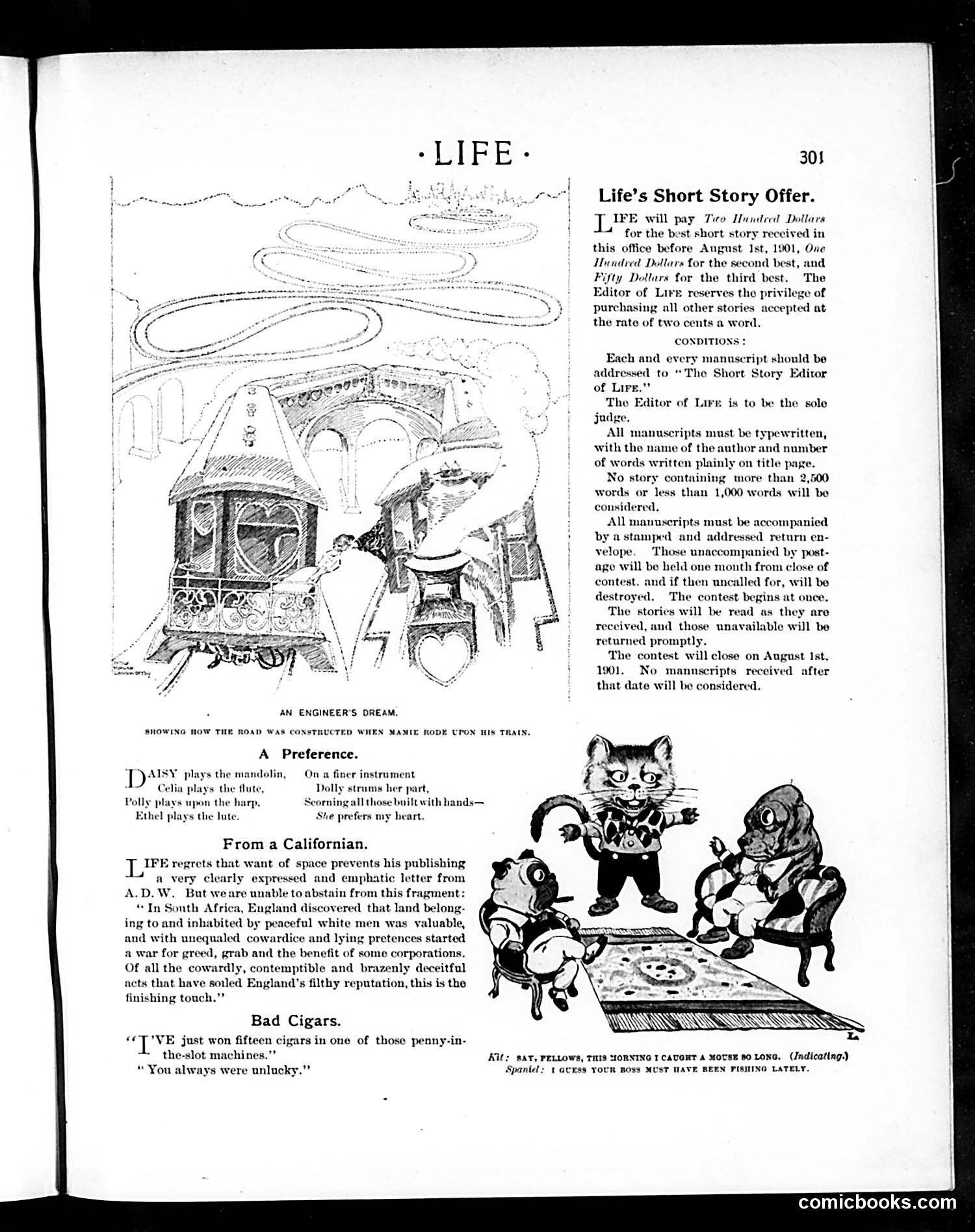 Life — April 11, 1901 — page 7: Life, 1901-04-11