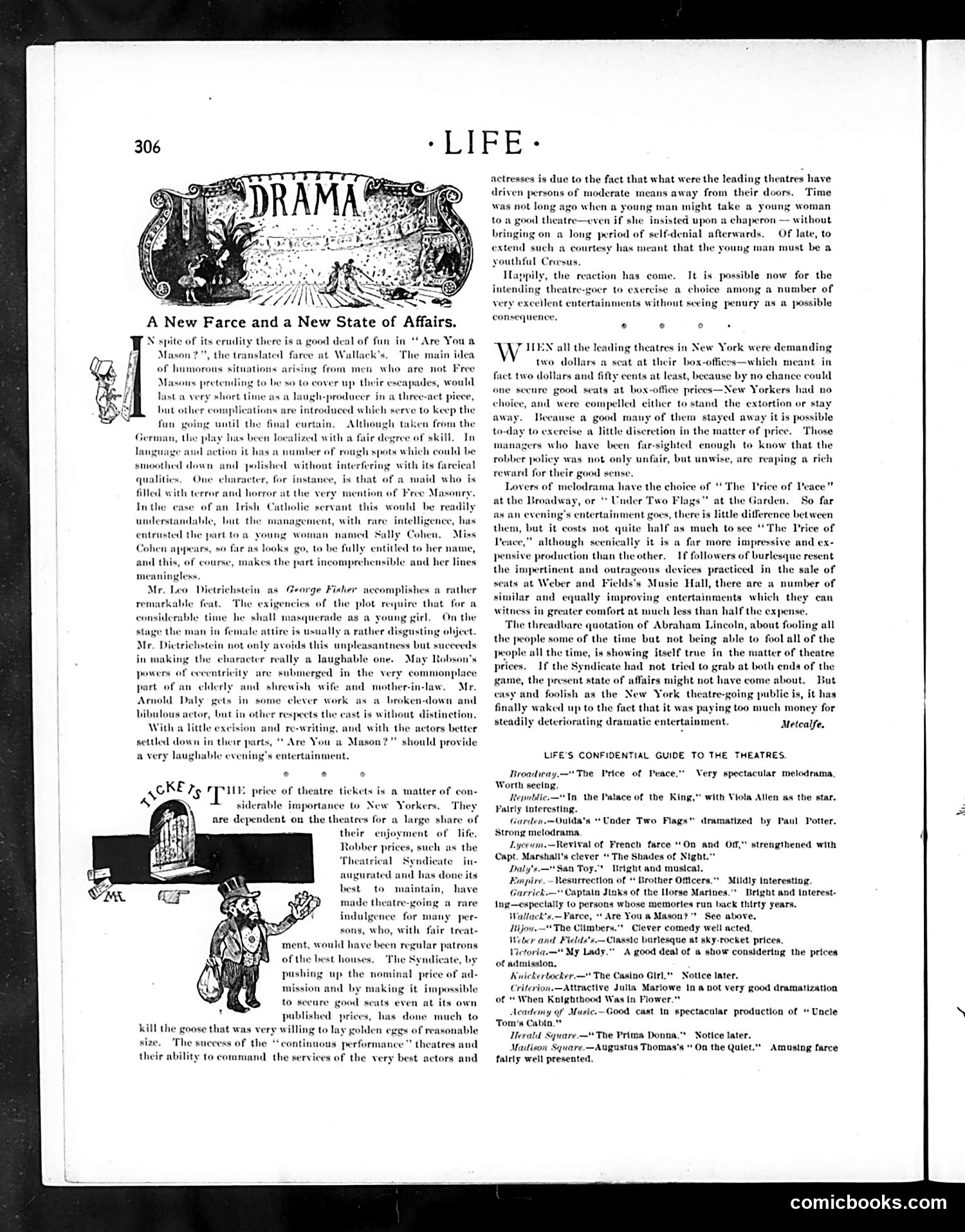 Life — April 11, 1901 — page 12: Life, 1901-04-11