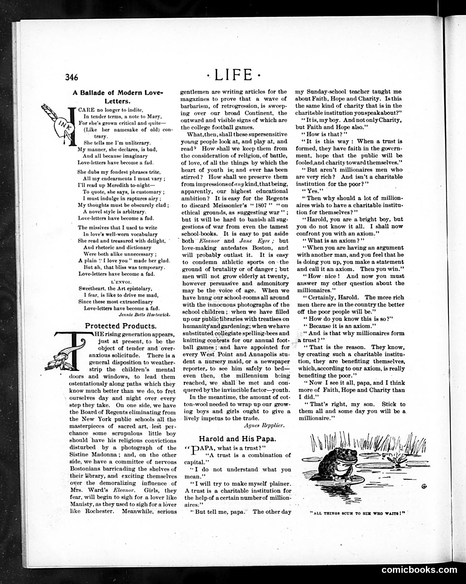 Life — April 25, 1901 — page 8: Life, 1901-04-25