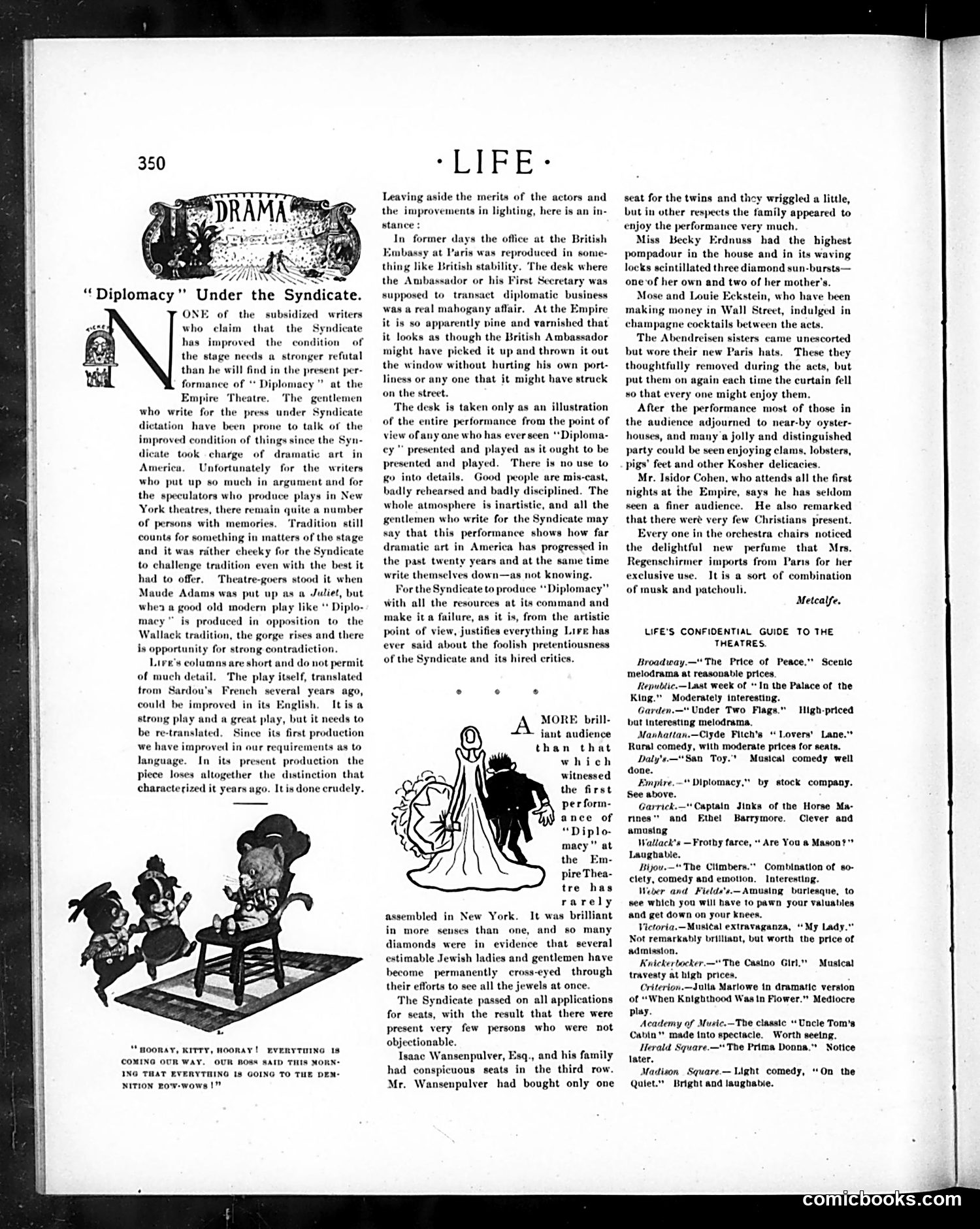 Life — April 25, 1901 — page 12: Life, 1901-04-25