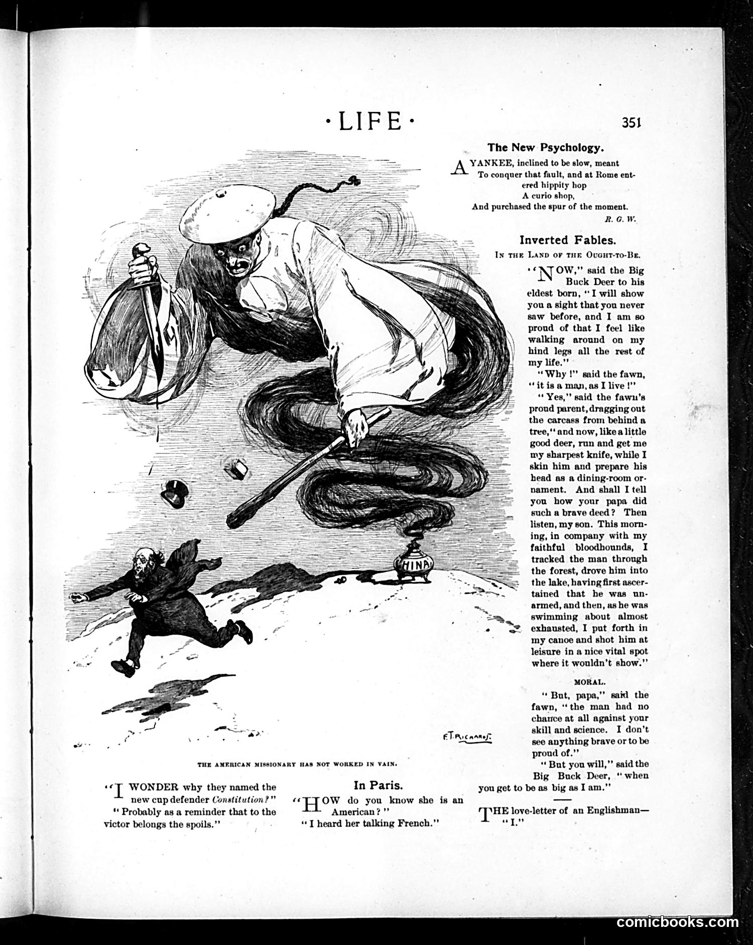 Life — April 25, 1901 — page 13: Life, 1901-04-25