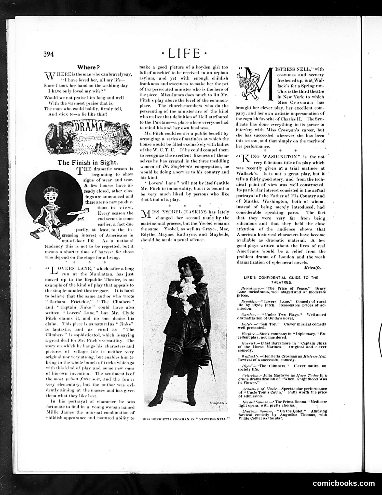 Life — May 9, 1901 — page 12: Life, 1901-05-09