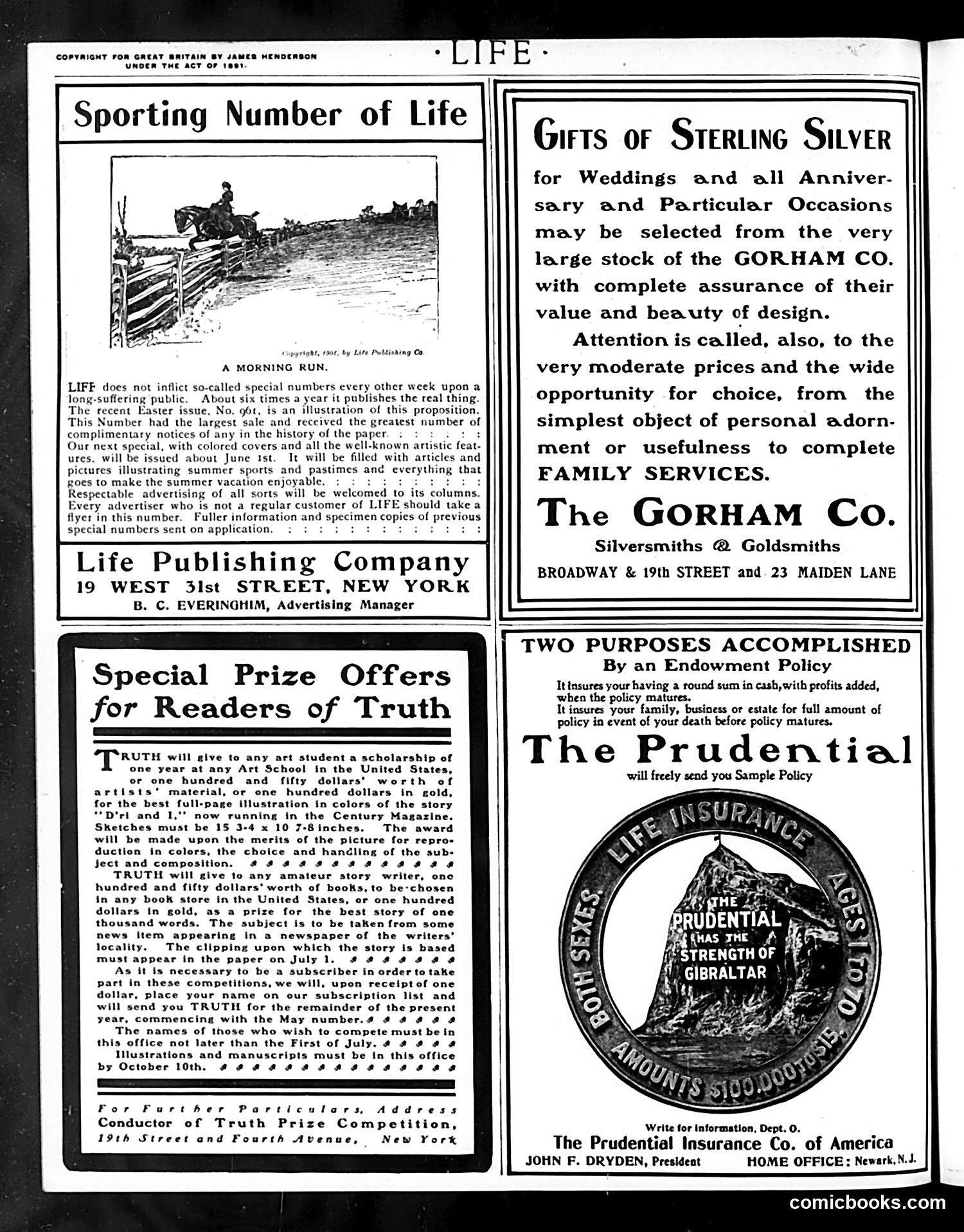 Life — May 23, 1901 — page 2: Life, 1901-05-23