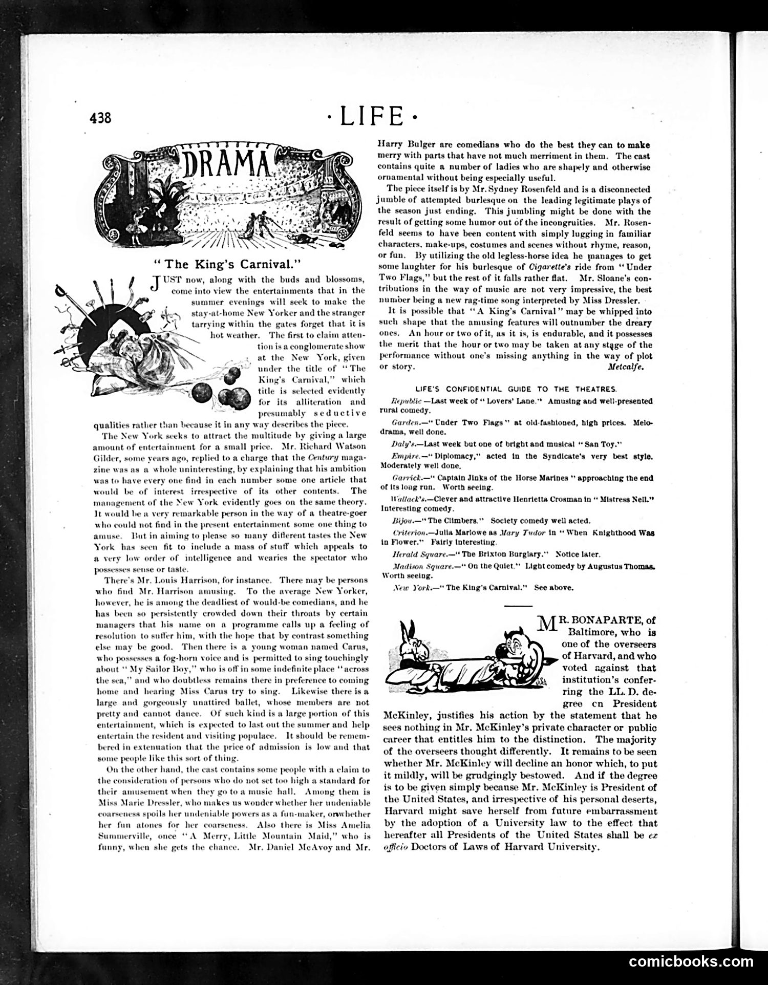 Life — May 23, 1901 — page 12: Life, 1901-05-23