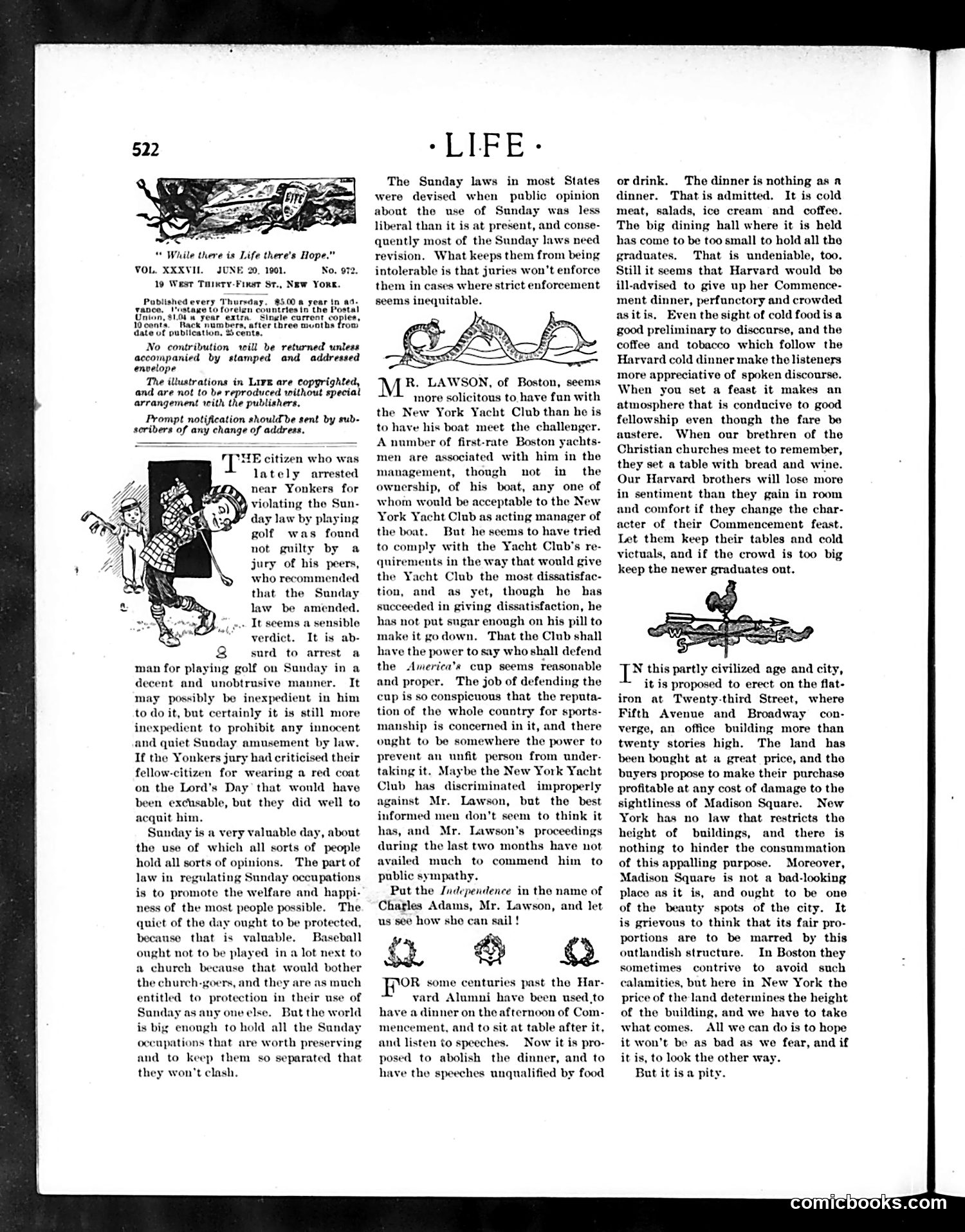Life — June 20, 1901 — page 4: Life, 1901-06-20