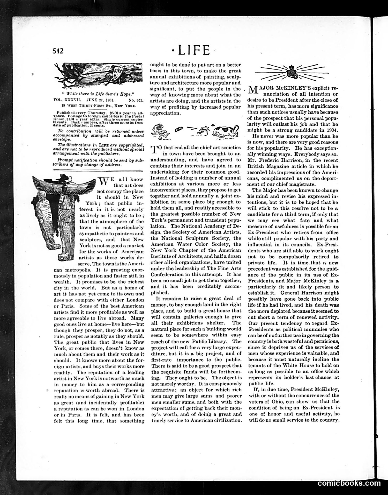 Life — June 27, 1901 — page 4: Life, 1901-06-27