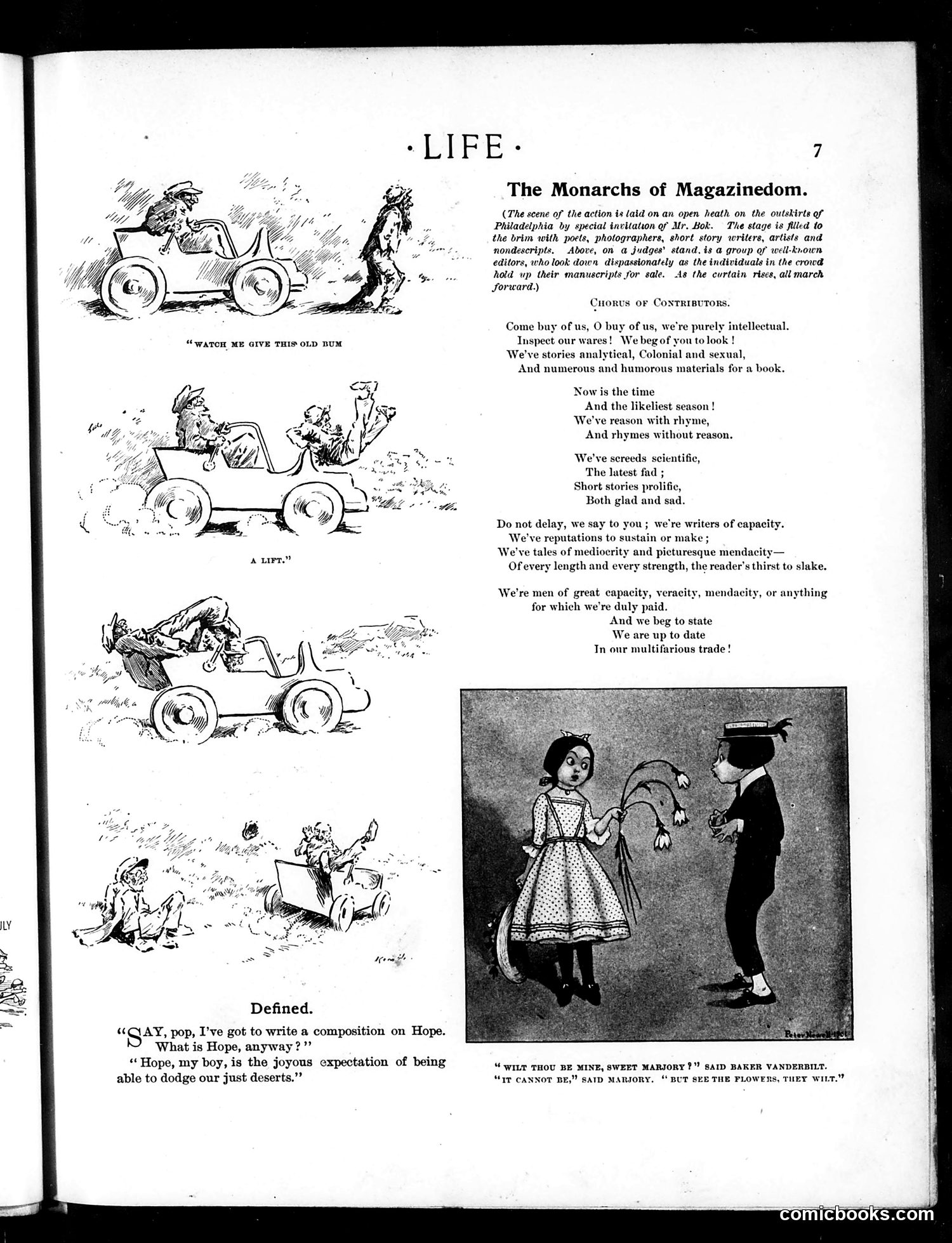 Life — July 4, 1901 — page 7: Life, 1901-07-04