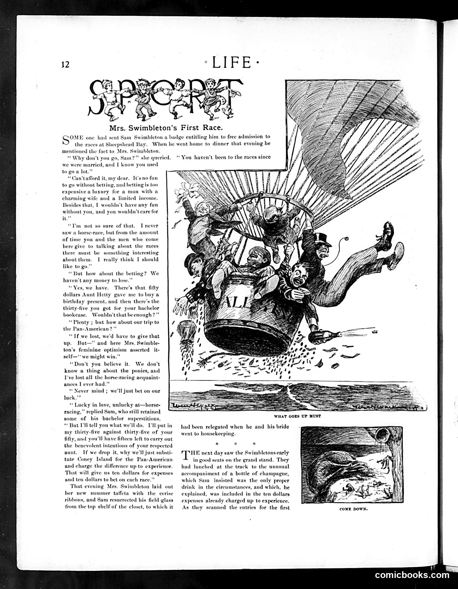 Life — July 4, 1901 — page 12: Life, 1901-07-04
