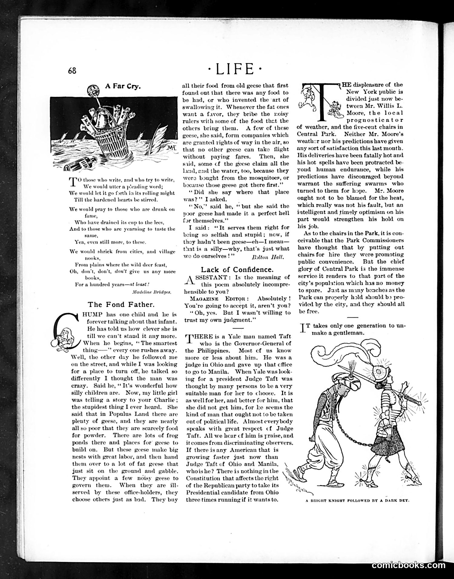 Life — July 25, 1901 — page 8: Life, 1901-07-25