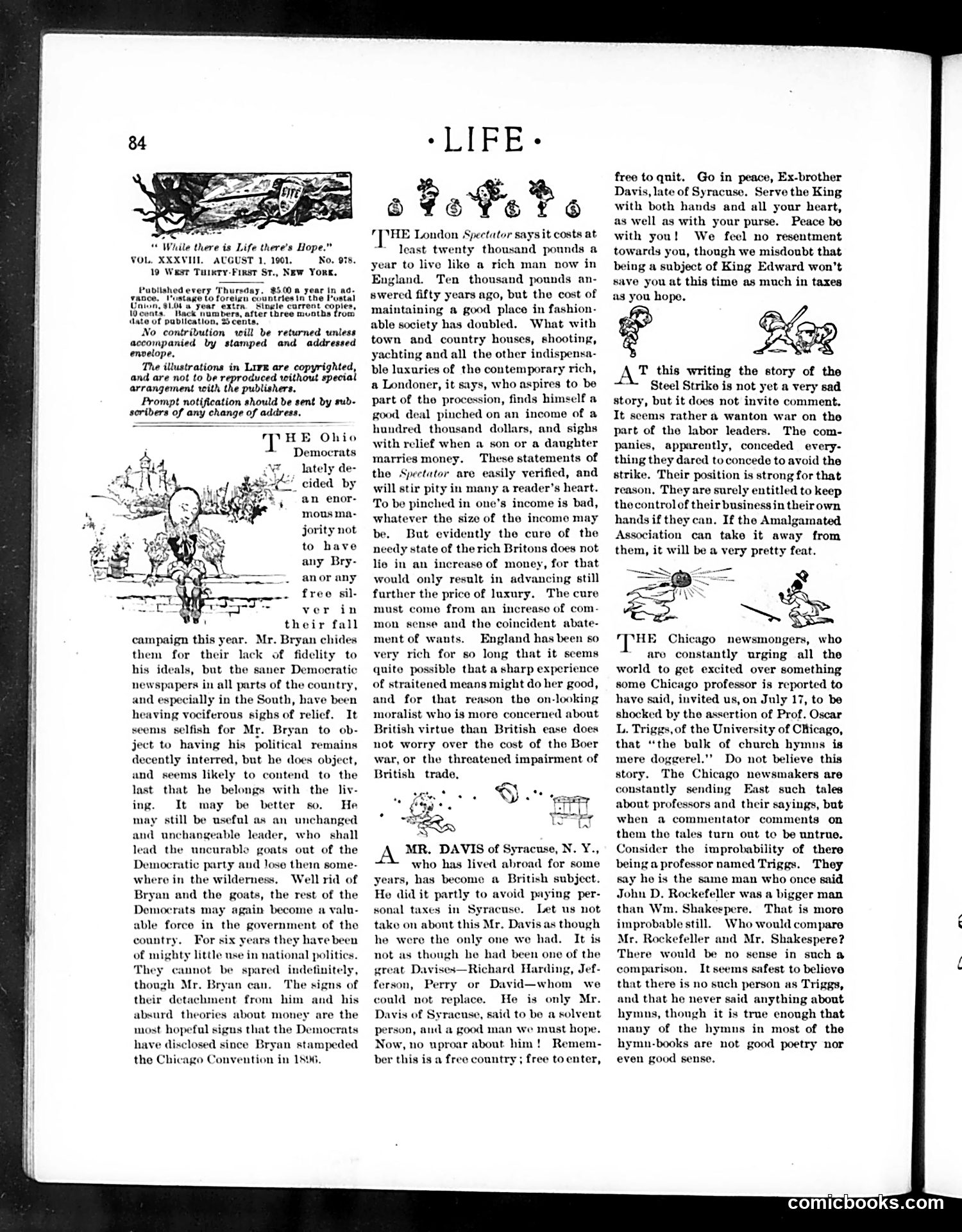 Life — August 1, 1901 — page 4: Life, 1901-08-01