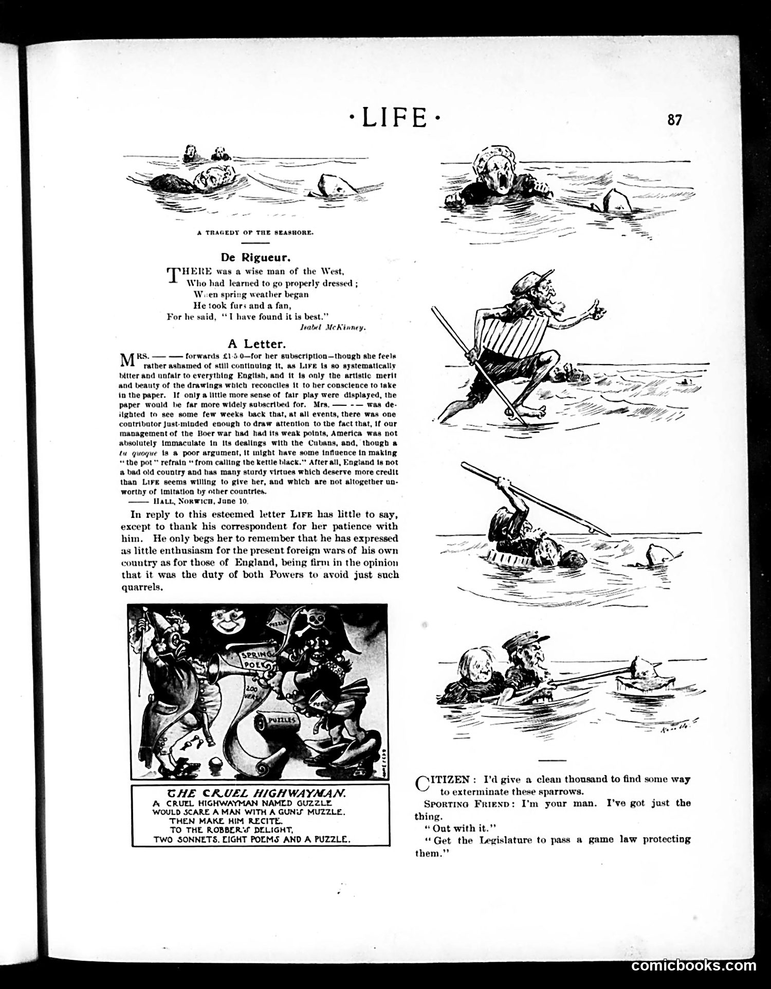 Life — August 1, 1901 — page 7: Life, 1901-08-01