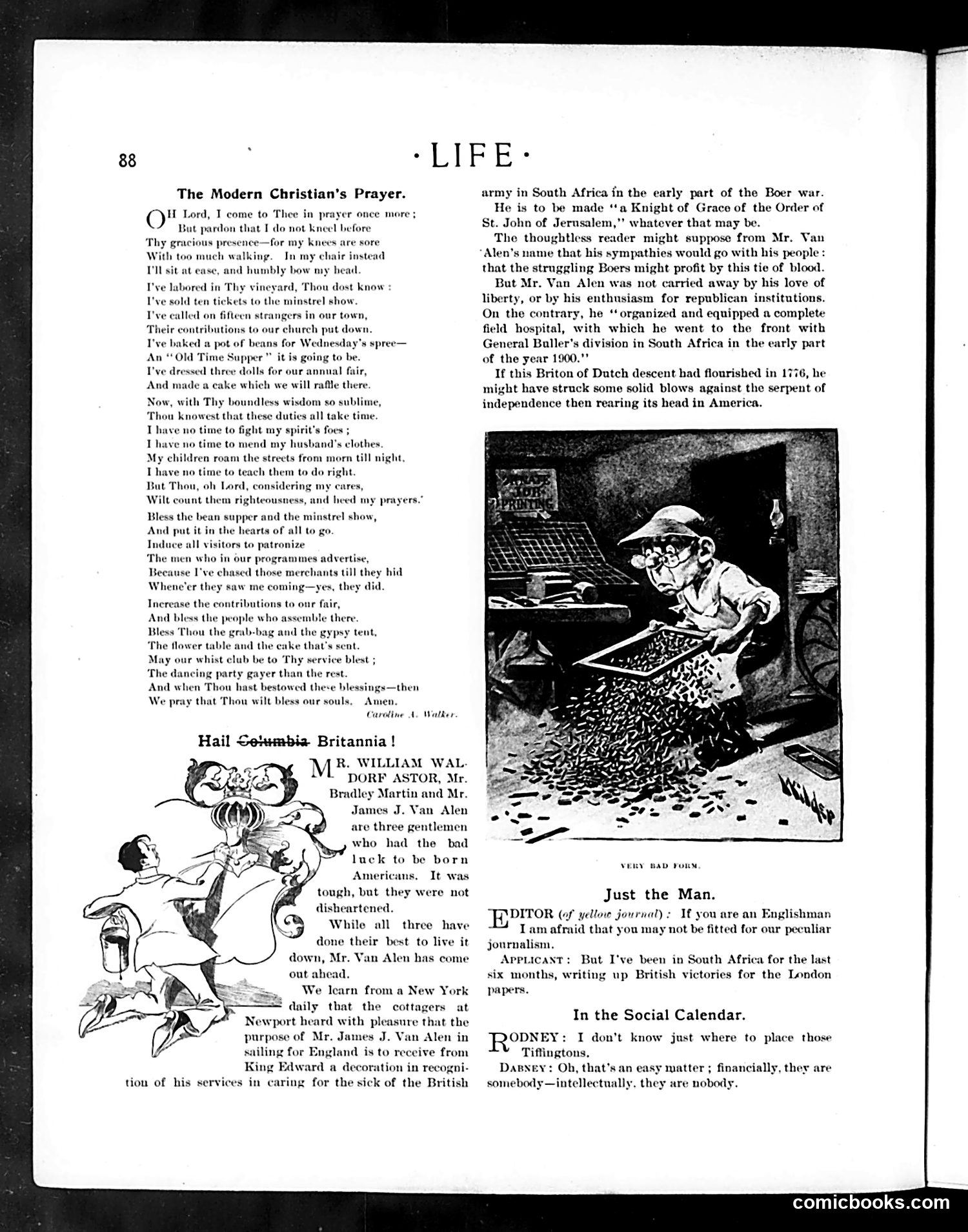 Life — August 1, 1901 — page 8: Life, 1901-08-01