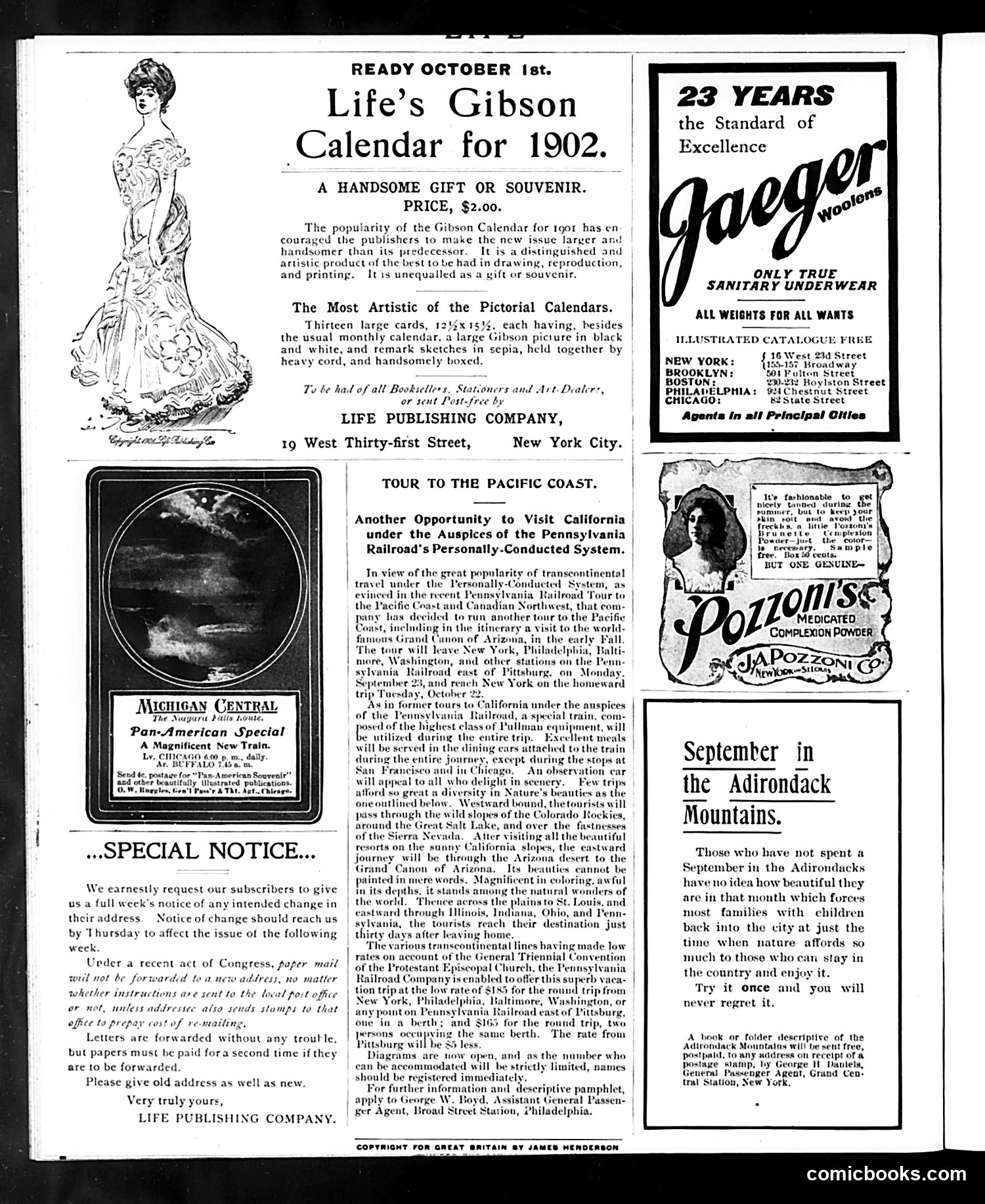 Life — September 5, 1901 — page 2: Life, 1901-09-05